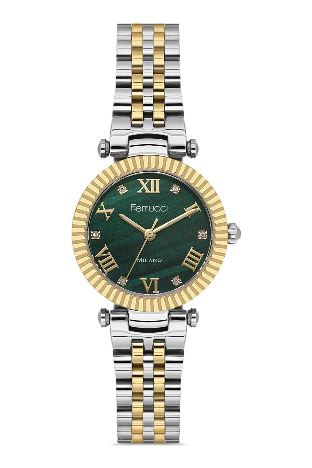 Ferrucci KADIN KOL SAATİ FC122403433M.05640013 GÜMÜŞ-GOLD