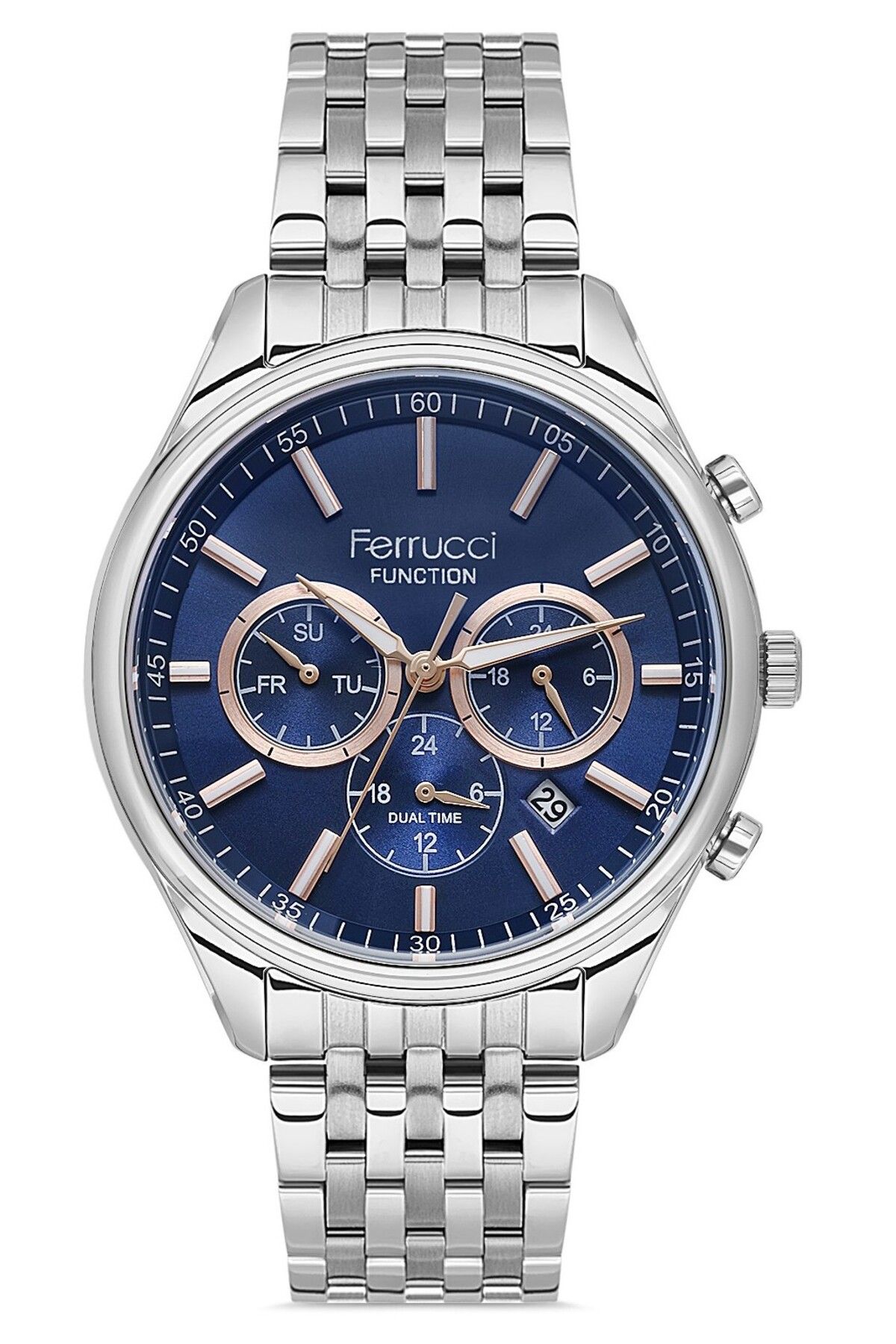 Ferrucci ERKEK KOL SAATİ FCF022503550M.0464093 Gümüş