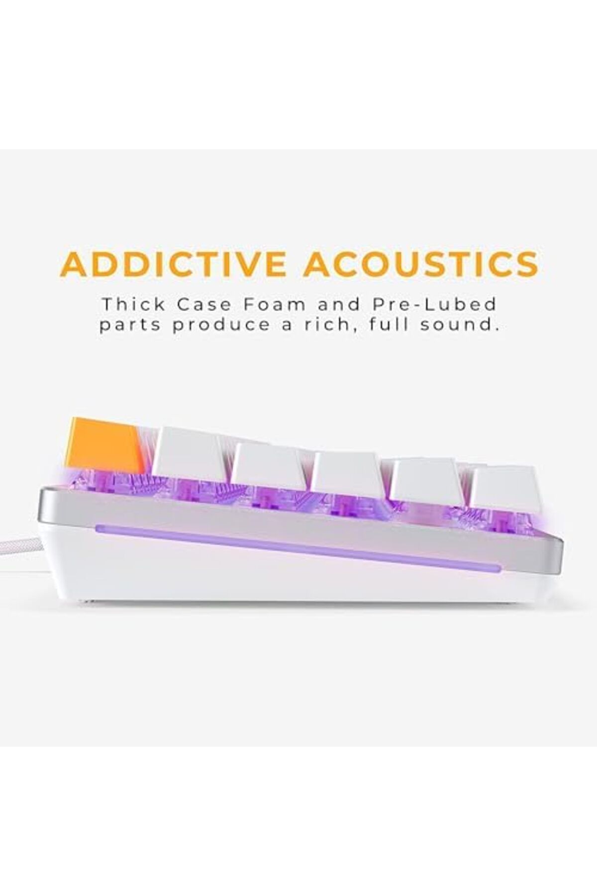 Glorious-GMMK 2 96% Arabic & English RGB Gaming Keyboard - TKL Hot Swappable Mechanical Keyboard 6
