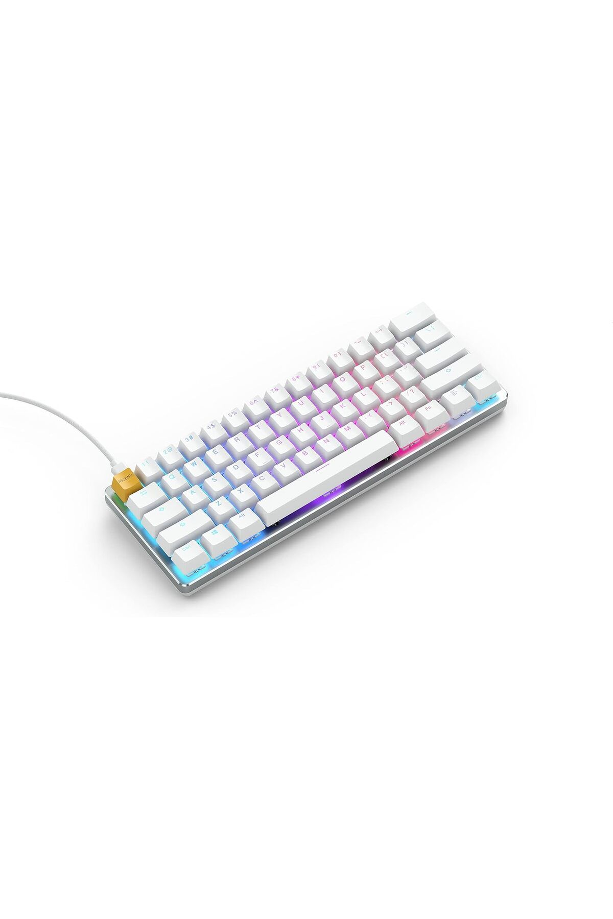 Glorious-Glorious Modular Mechanical Gaming Keyboard (Compact Size) - White, USB-C 3