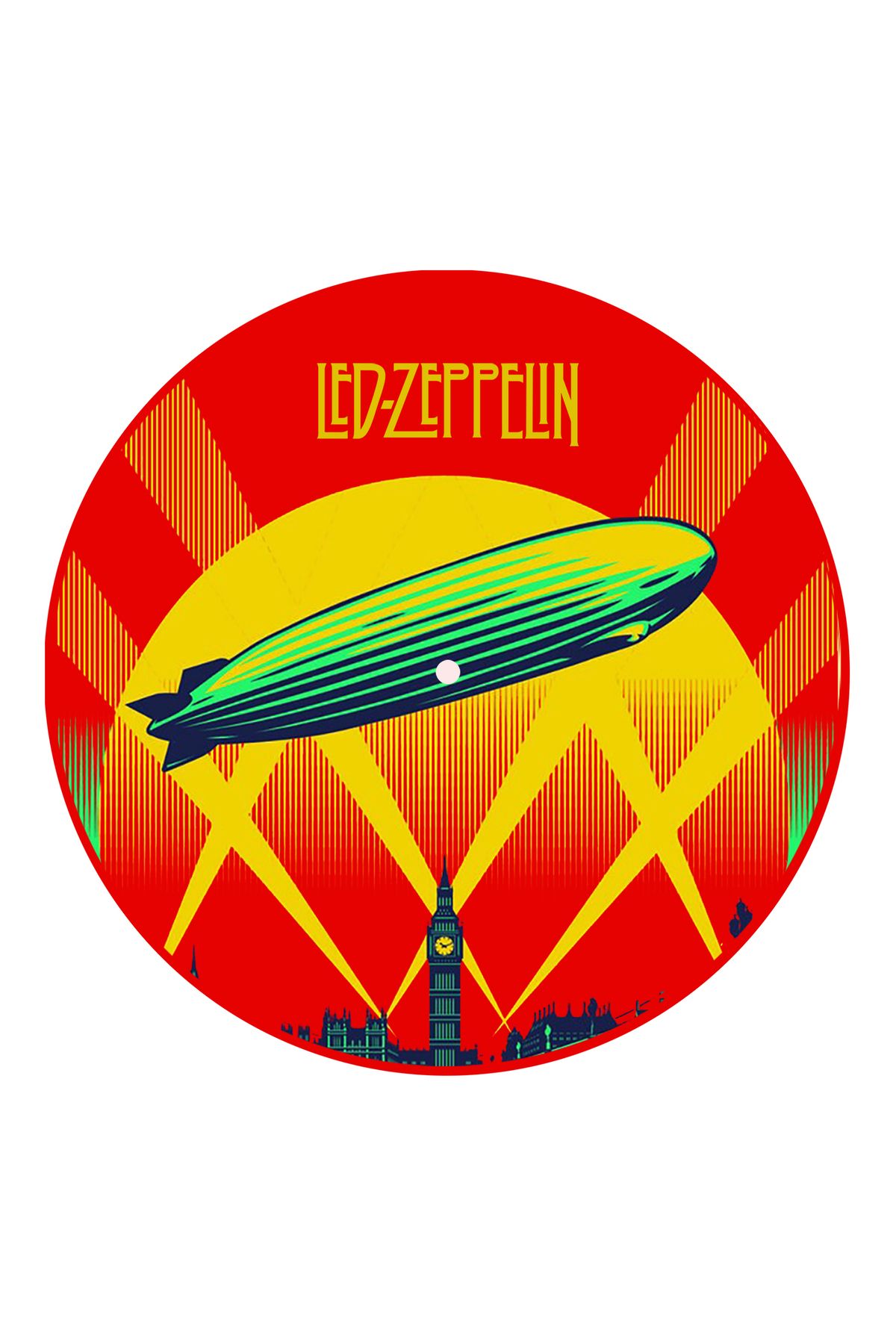 Çıtırtılı Sesler Led Zeppelin Pikap Matı