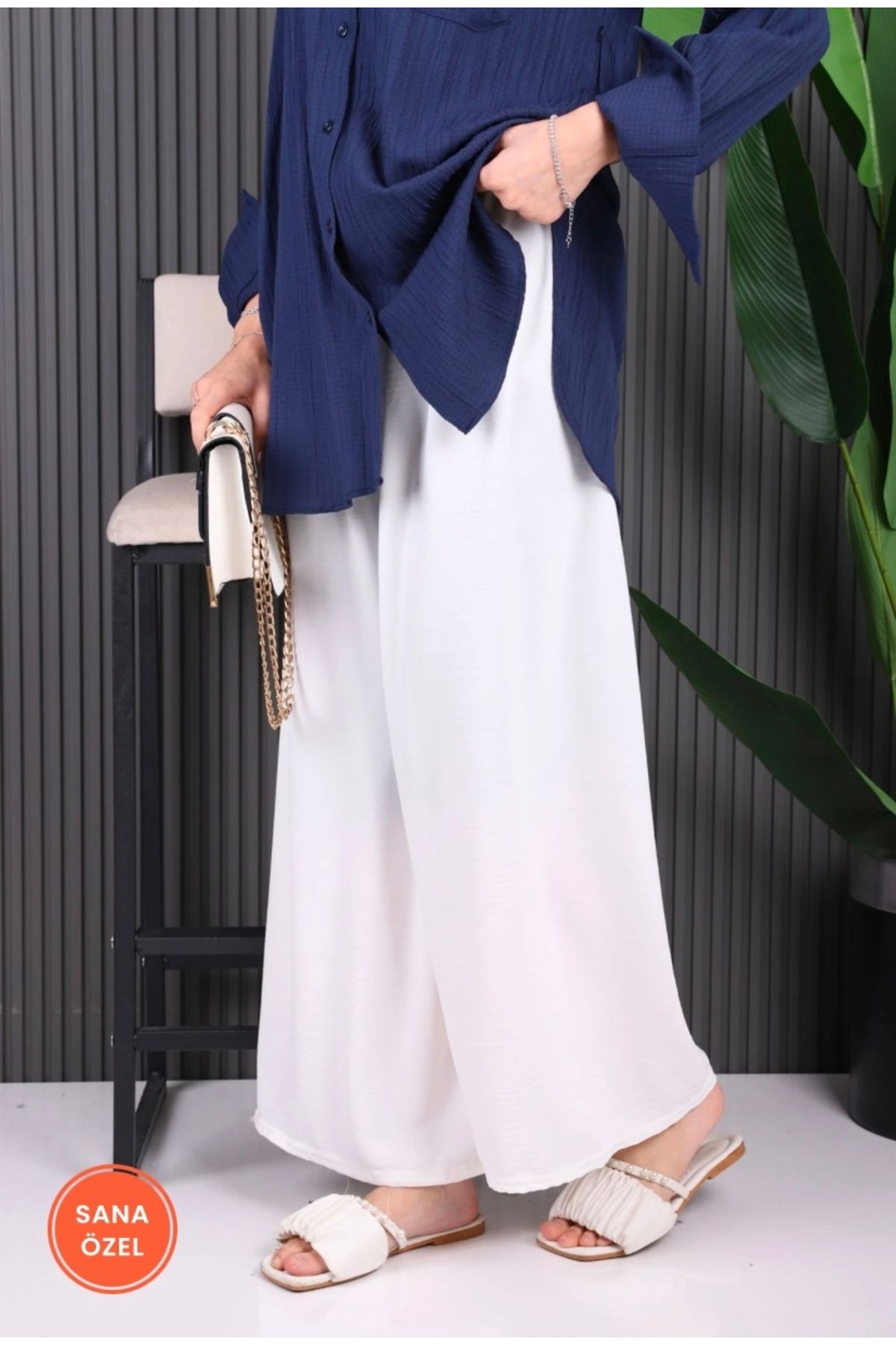 Butik Bol Paça Ayrobin Pantolon