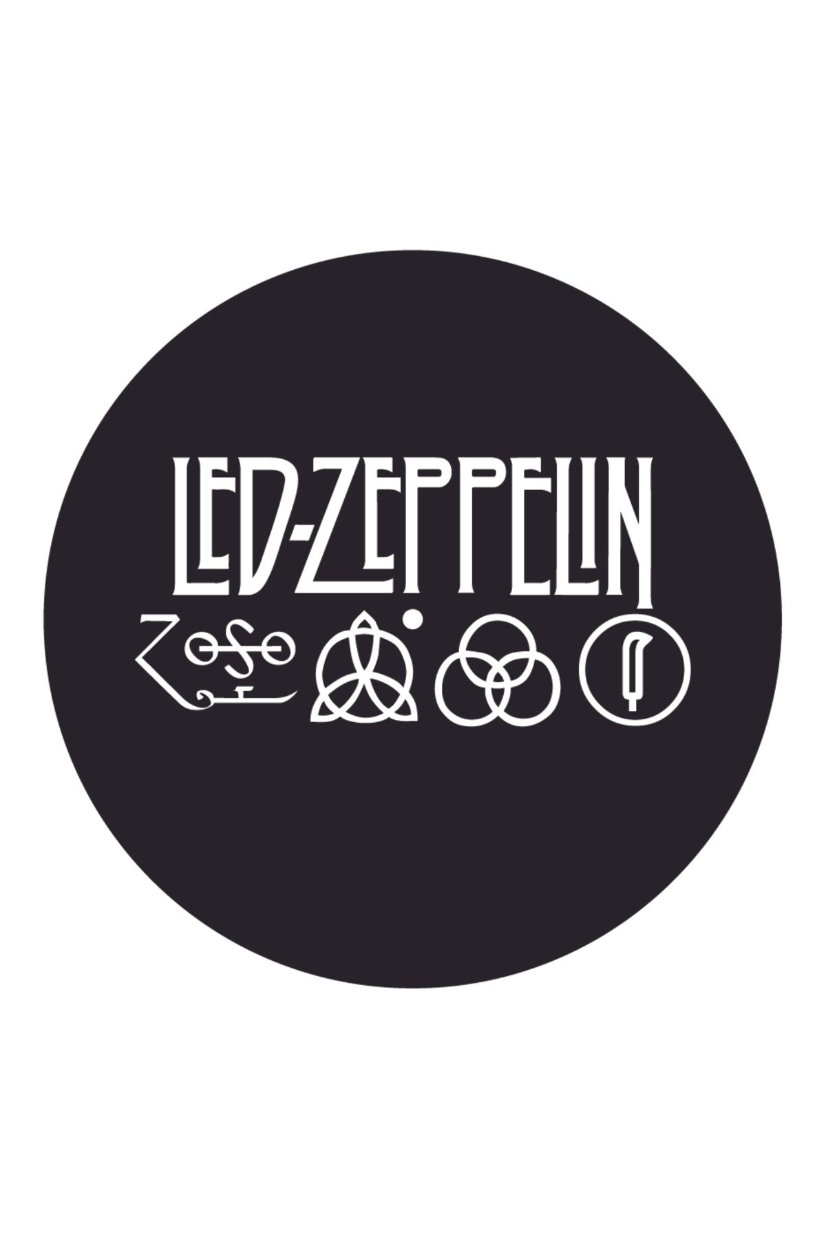 Çıtırtılı Sesler Led Zeppelin Pikap Matı