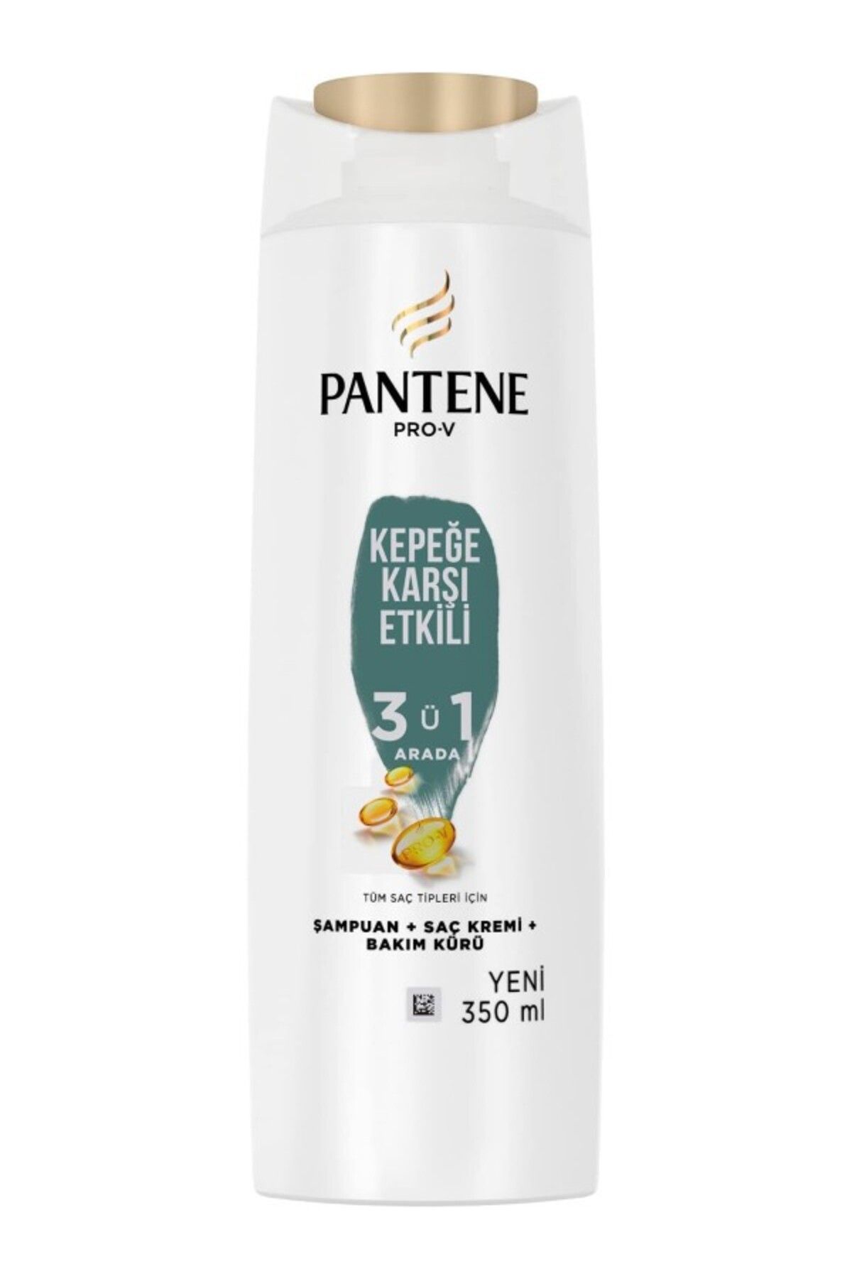 ShopZum Pantene Kepeğe Karşı Etkili 3&Apos;Ü 1 Arada Şampuan 350 Ml