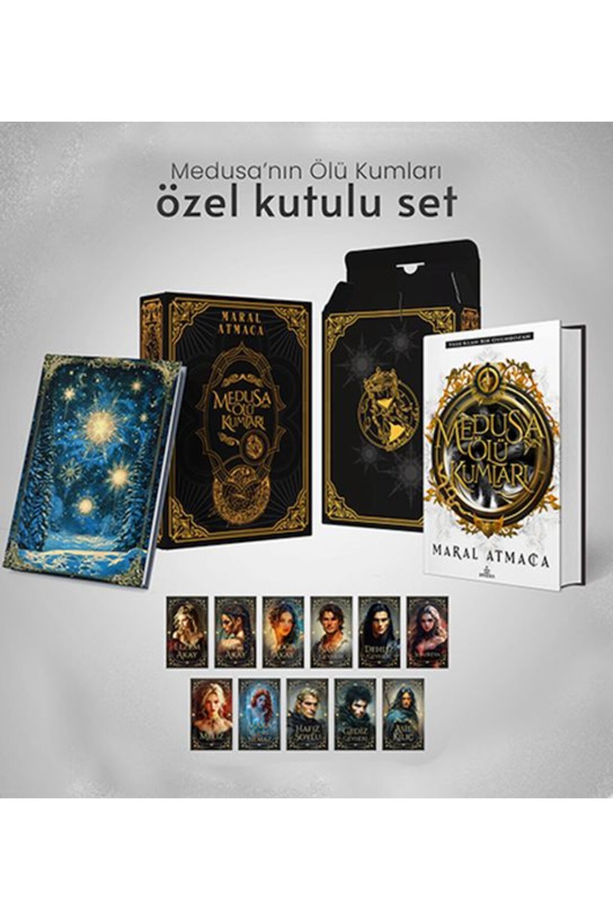 Ephesus Yayınları Medusa’nın Ölü Kumları Hediyeli Özel Kutu