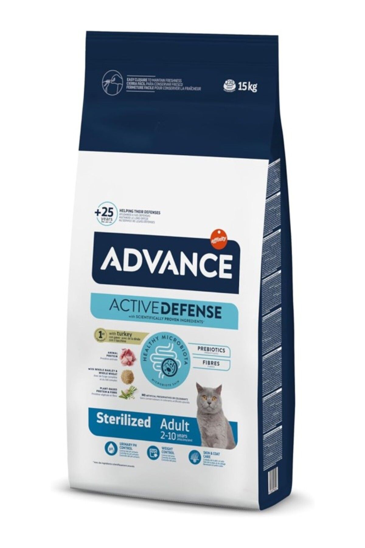 ShopZum Advance Sterilized Hindili Kısırlaştırılmış Maması, 15 Kg