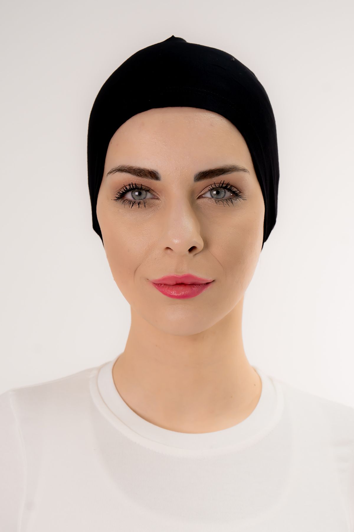 Şalcenneti.com Önü Dikişli Bağlamalı Siyah Renk Bone