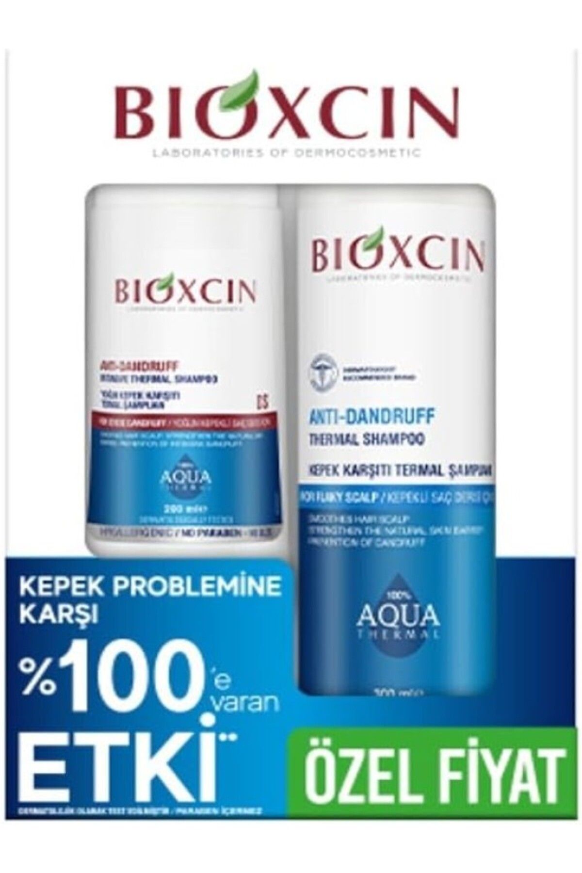 ShopZum Aquathermal Ds 200 ml 300 ml Kepeğe Karşı Etkili Şampuan Seti - Kepek Karşıtı