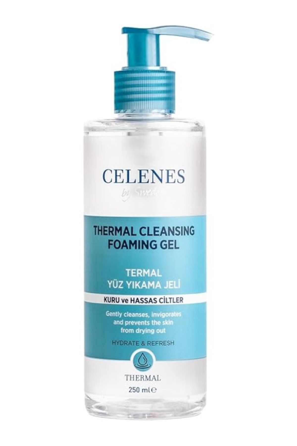 ShopZum Celenes Thermal Temizleme Jeli Kuru Ve Hassas Ciltler İçin (250 Ml)