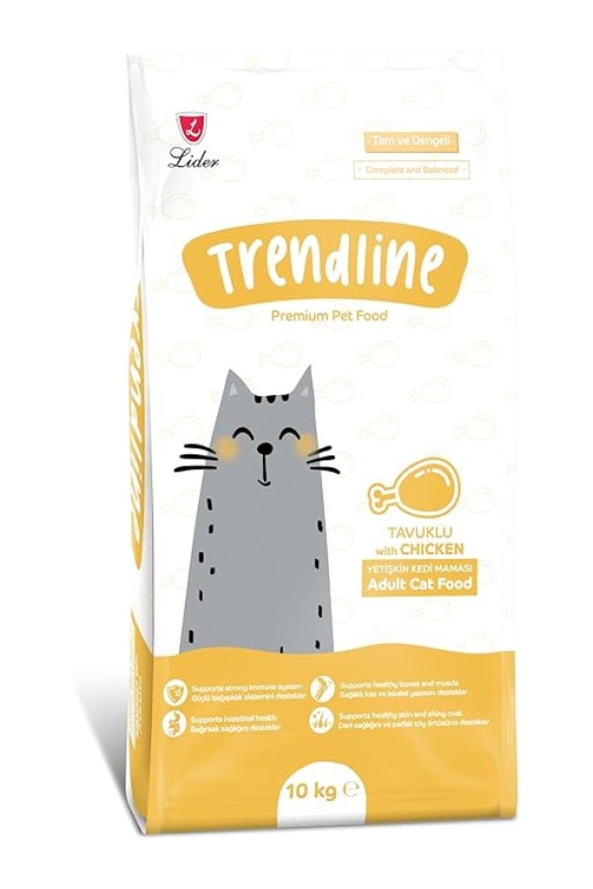 ShopZum Trendline Tavuklu Yetişkin Mamasi 10 Kg