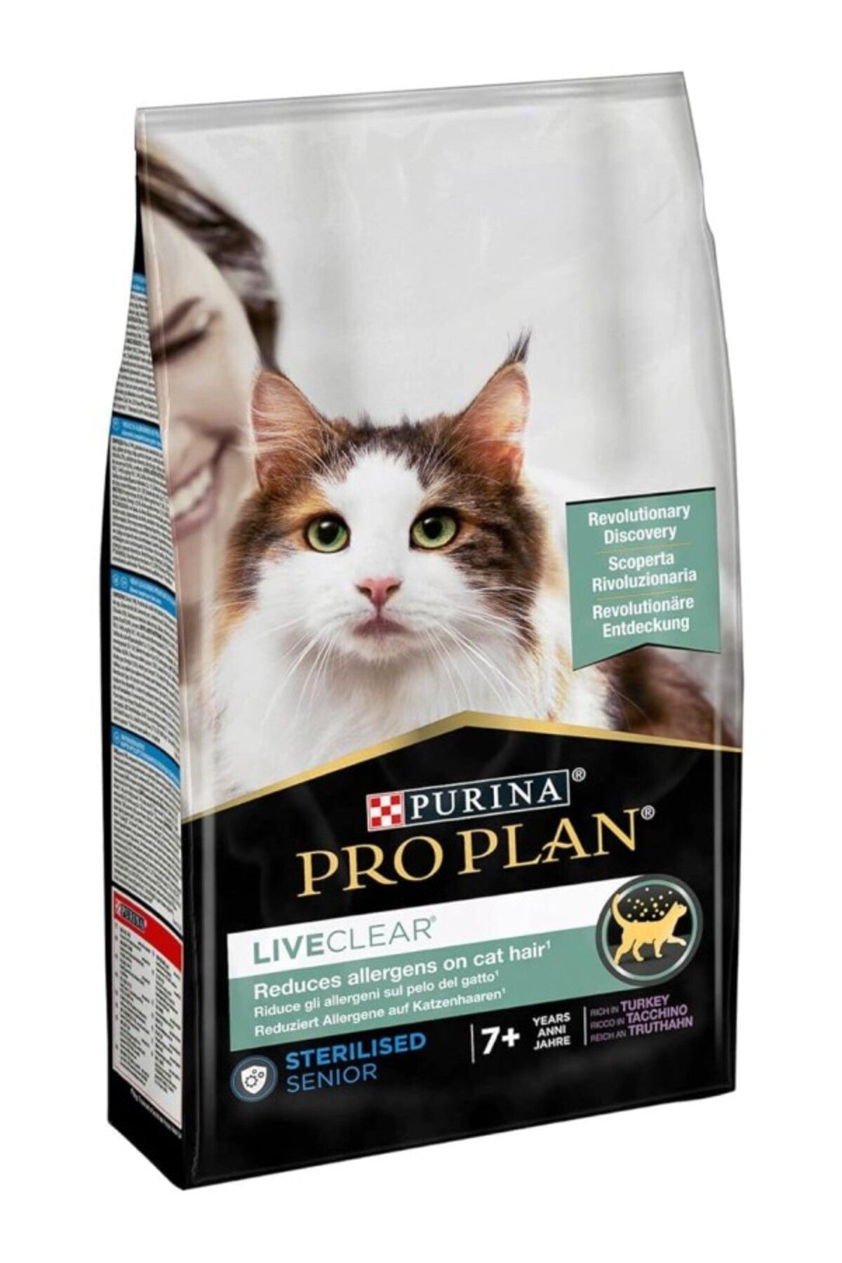 ShopZum Pro Plan Liveclear 7 Hindili Kısırlaştırılmış Kedi Maması 1.4 Kg