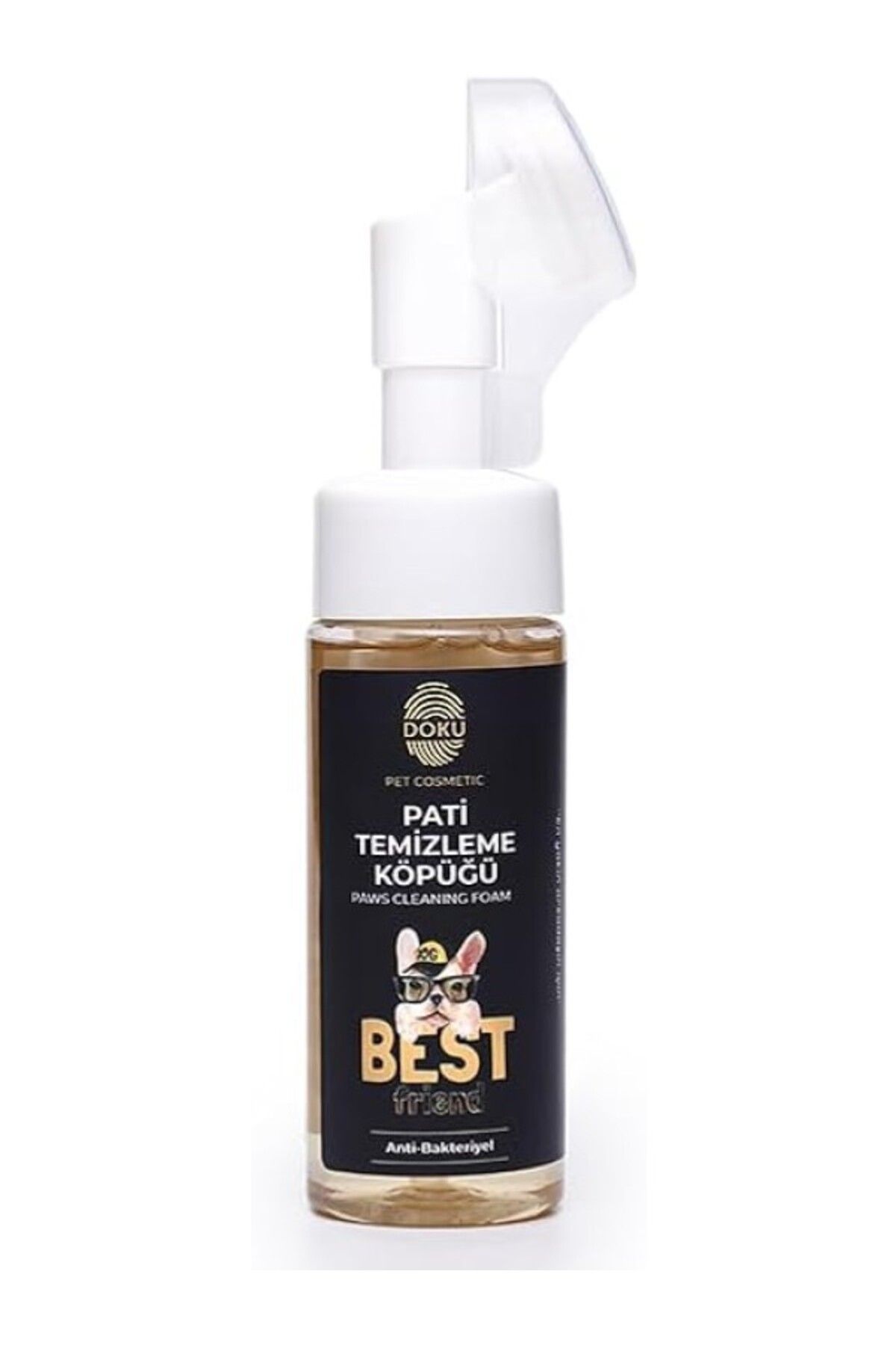 ShopZum Doku Pet Cosmetic Pati Temizleme Köpüğü 150 Ml | Organik Kedi Ve Köpek Pati Temizleyici, Hindistan