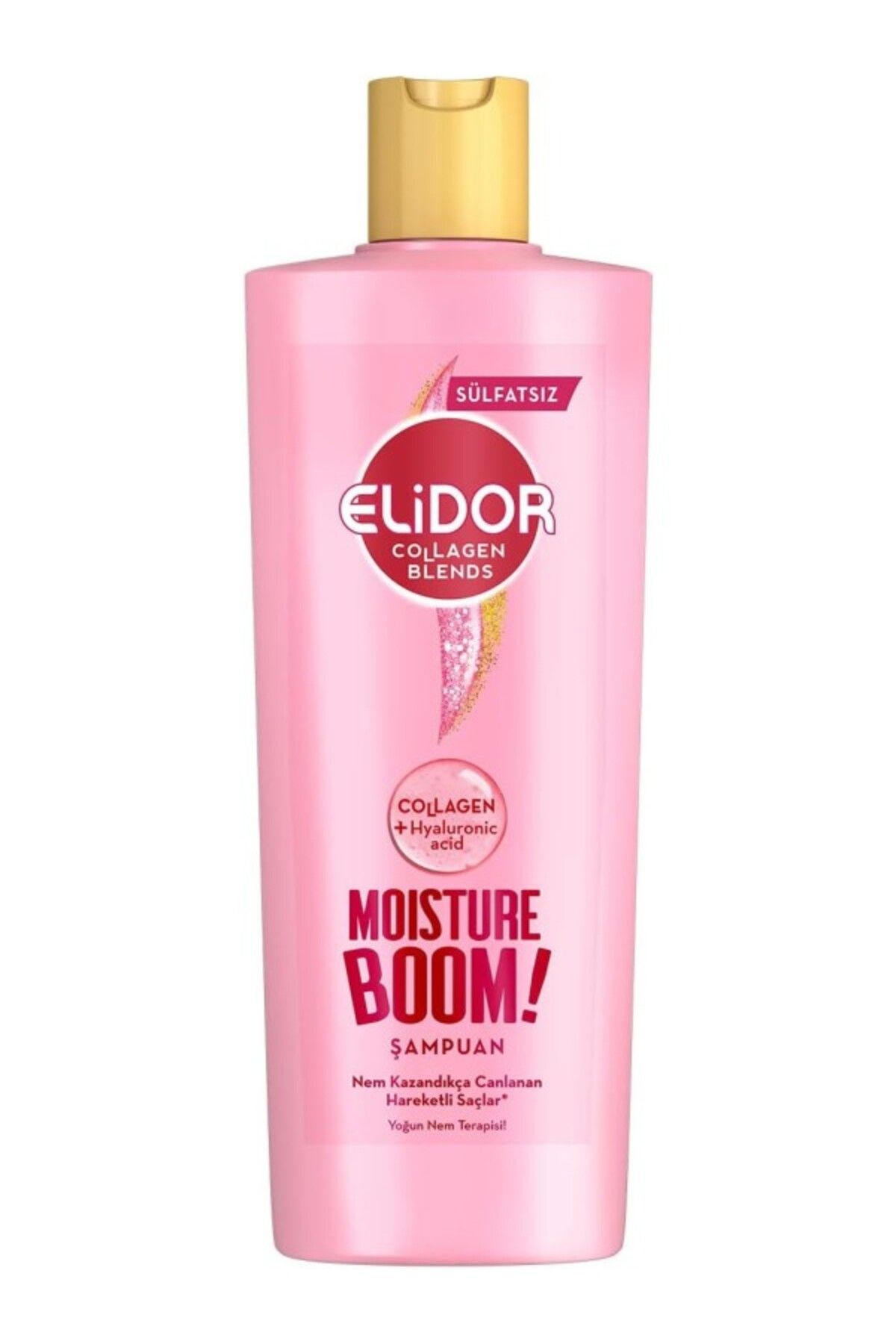 ShopZum Elidor Collagen Blends Sülfatsız Saç Bakım Şampuanı Moisture Boom Yoğun Nem Terapisi 350 Ml