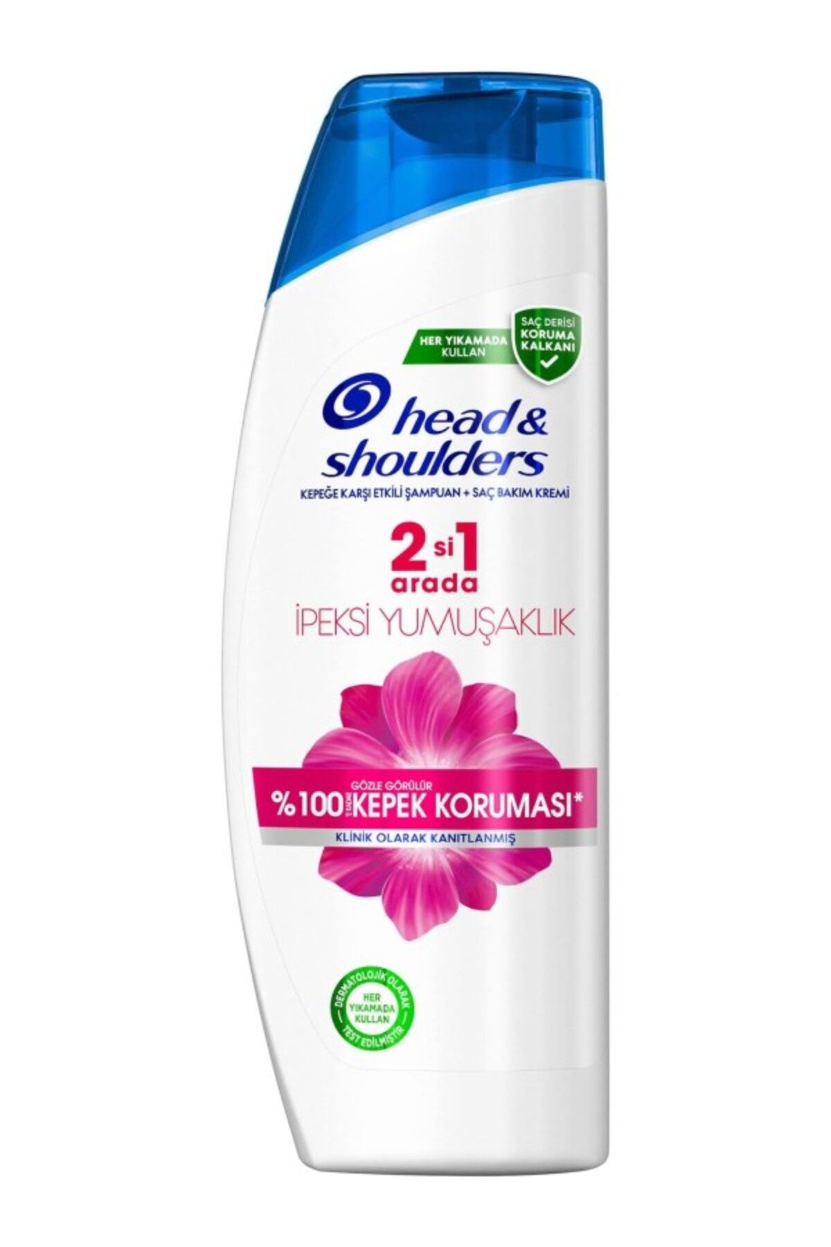 ShopZum Head &Amp; Shoulders 2&Apos;Si 1 Arada Şampuan İpeksi Yumuşaklık Kepeğe Karşı Etkili, 350 Ml