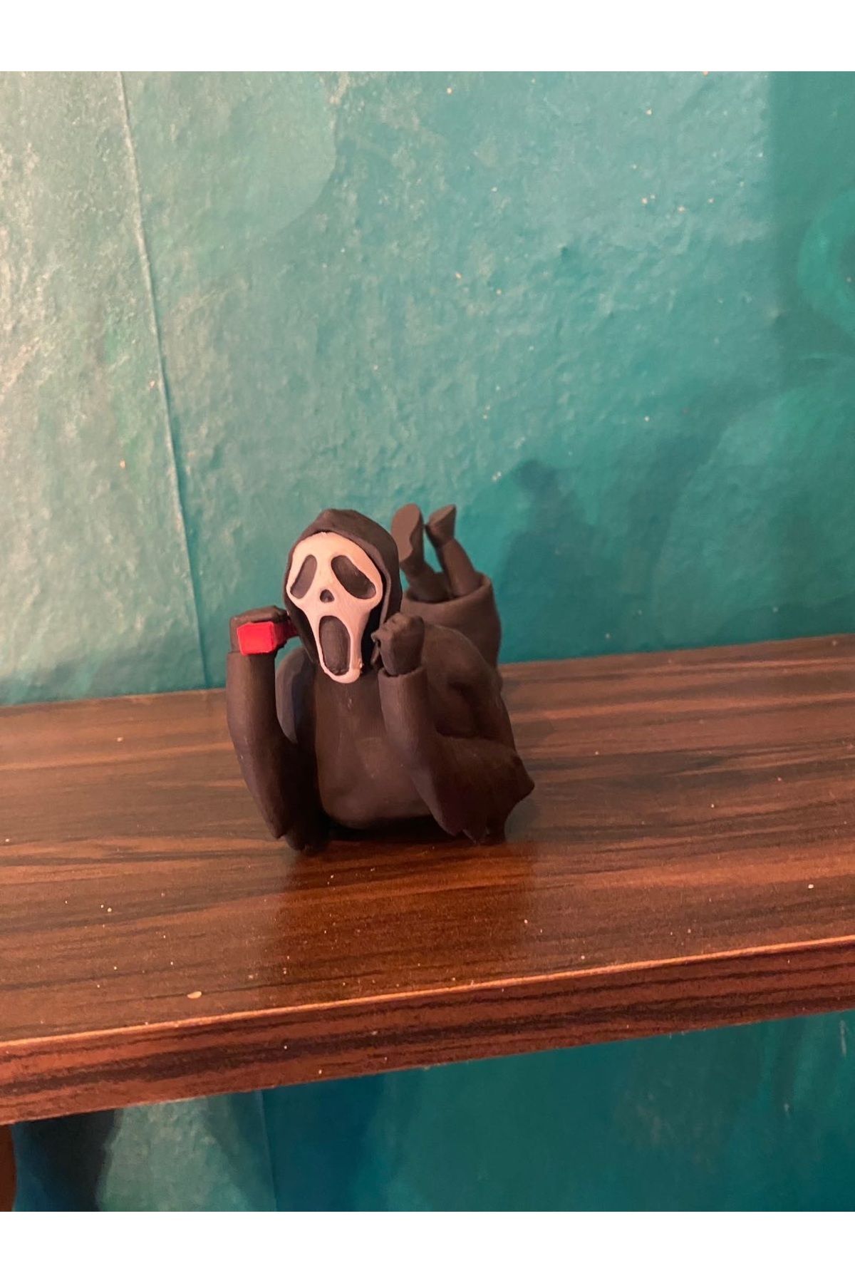 Home Scream çığlık figürü, koleksiyonerler için özel üretim,