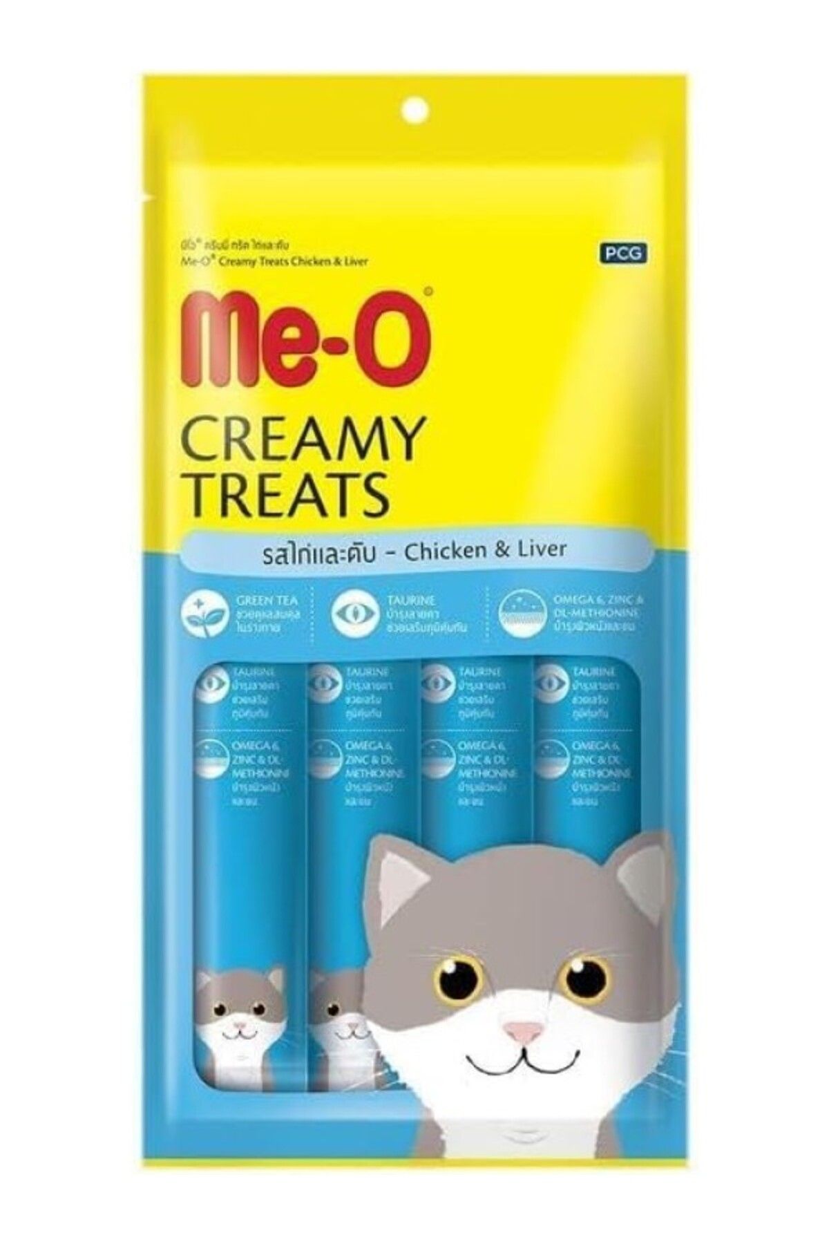 ShopZum Me-O Creamy Tavuk&Amp;Ciger Ödülü, 15 Gr X 4