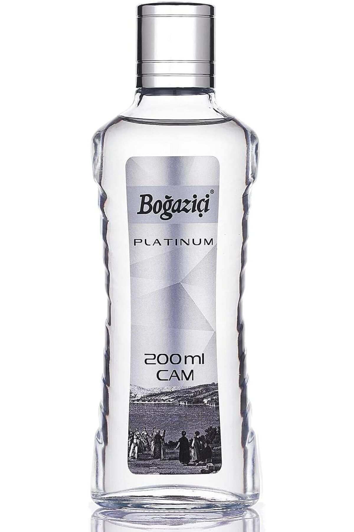 Boğaziçi Kolonya Platinum Cam Şişe 200 ml.