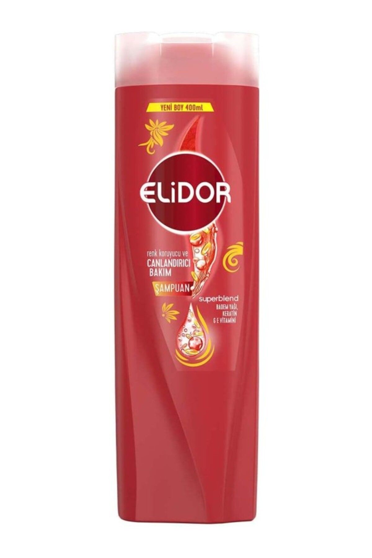 ShopZum Elidor Superblend Saç Bakım Şampuanı Renk Koruyucu Ve Canlandırıcı Bakım Badem Yağı Keratin