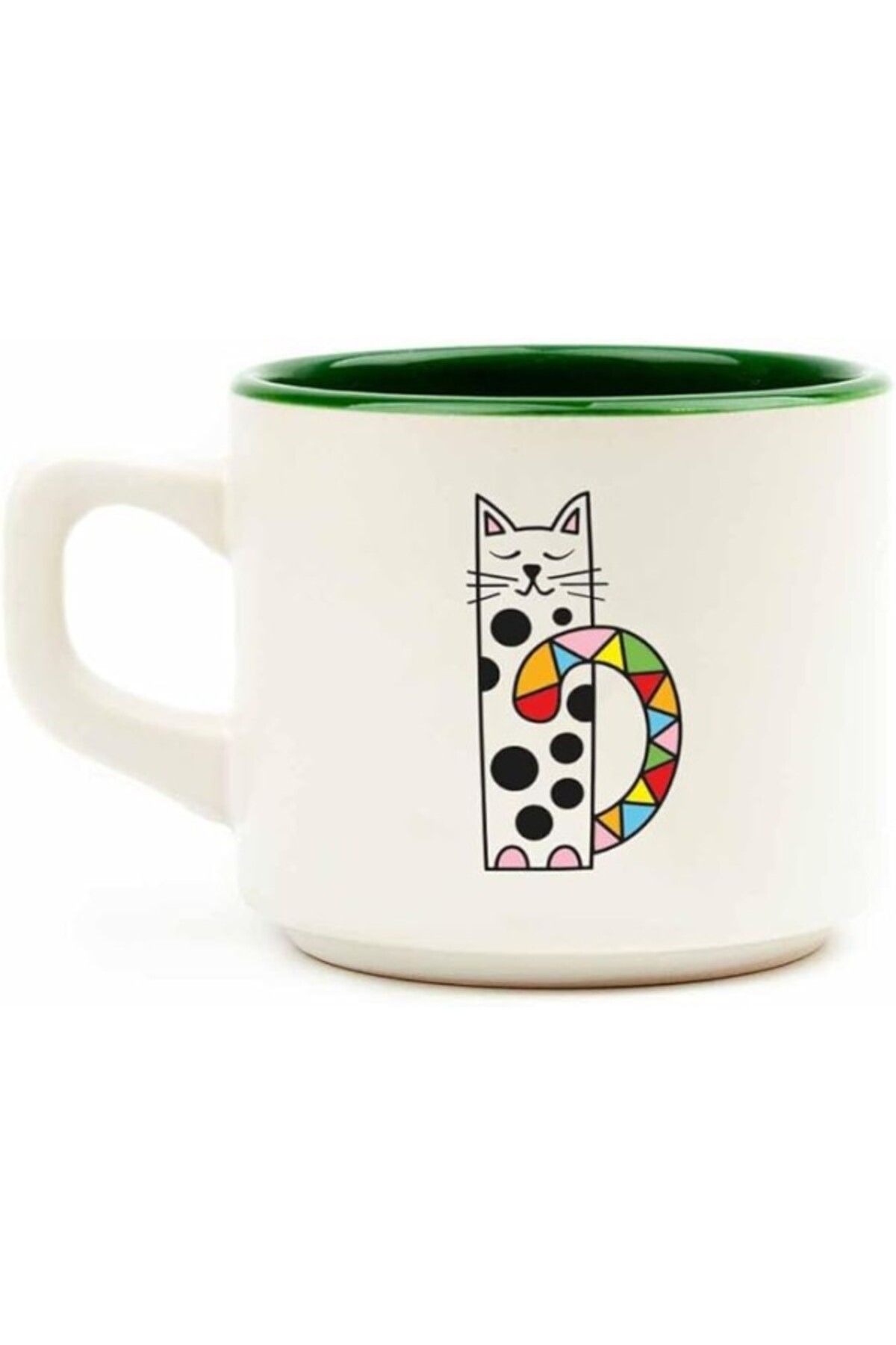 ShopZum Etnik Beyaz Venüs Kupa - Hediyelik Kupa Fincan Mug