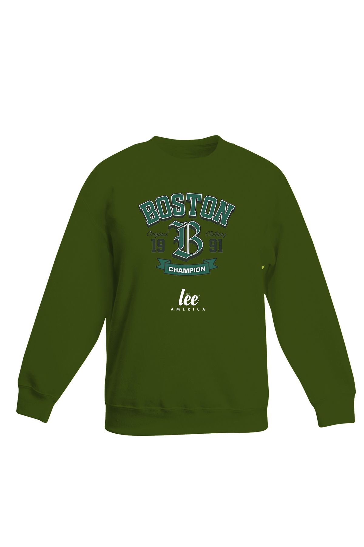 centlee america sweatshirt erkek unisex spor oversize kalıp uzun kollu
