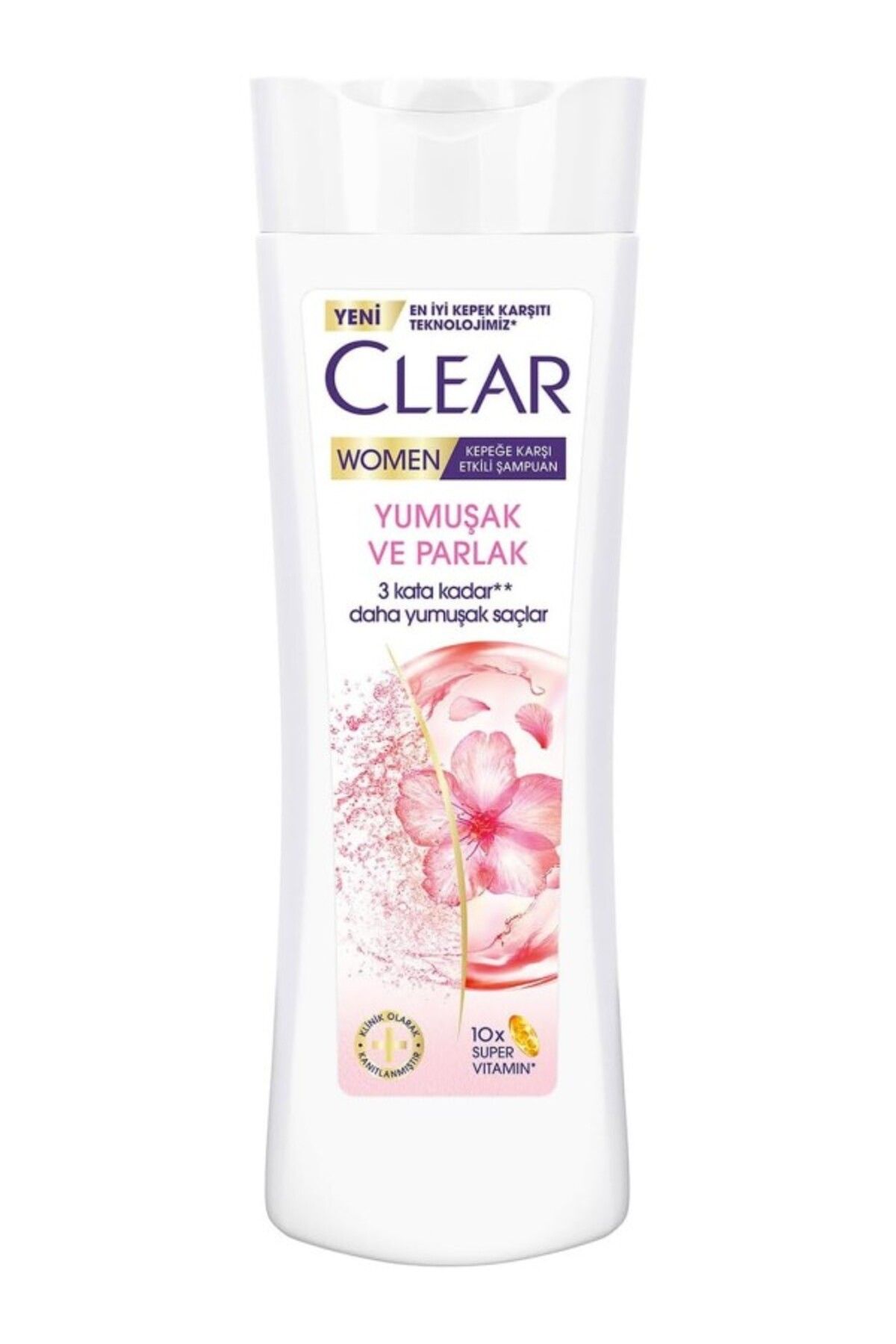 ShopZum Clear Women Kepeğe Karşı Etkili Şampuan Yumuşak Ve Parlak 350 Ml
