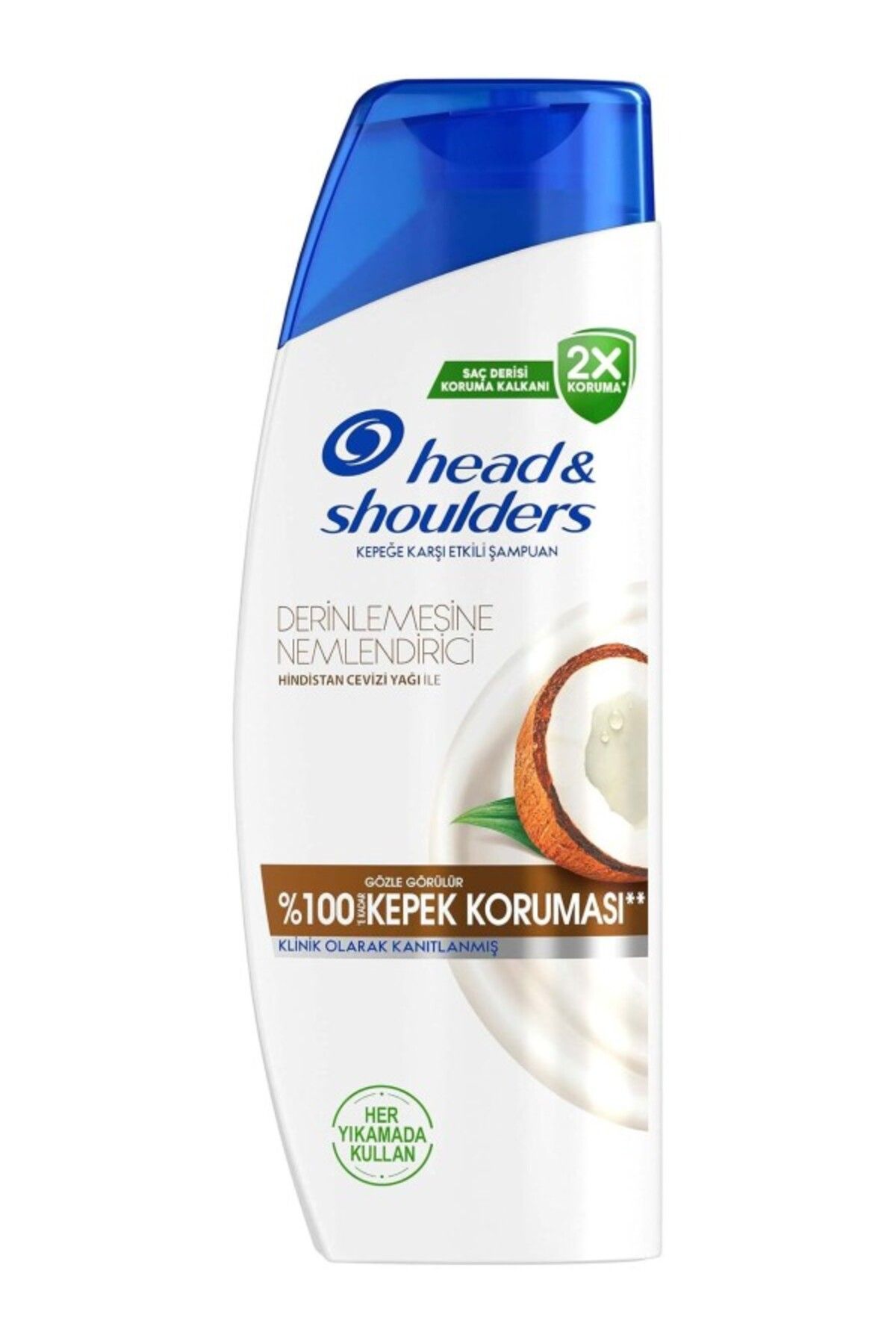 ShopZum Head &Amp; Shoulders Derin Nemlendirici Kepek Hindistan Cevizi Yağlı Günlük Kullanım 330Ml Şampuanı