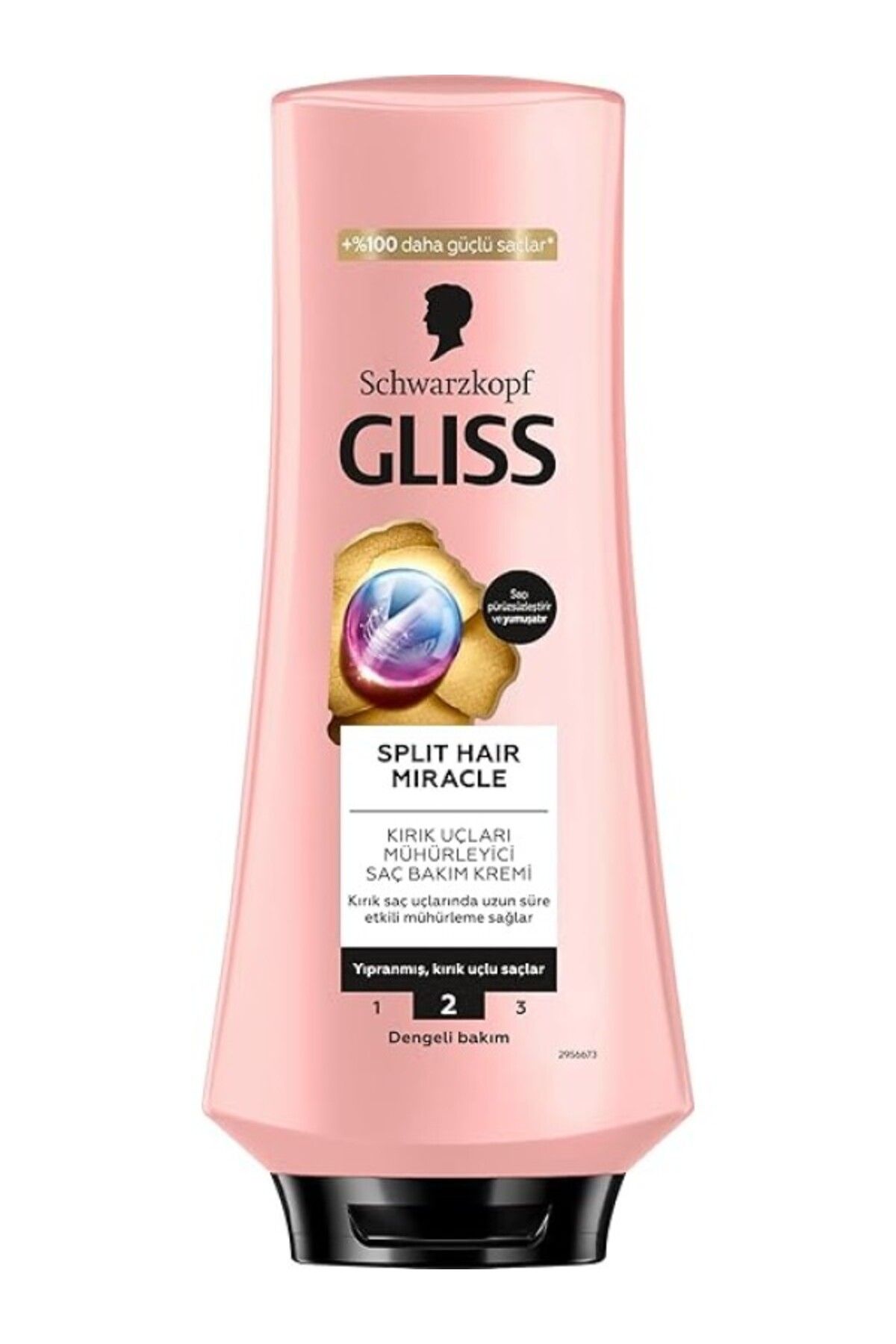 ShopZum Gliss Split Hair Miracle Kırık Uçları Mühürleyen Saç Bakım Kremi 360 Ml