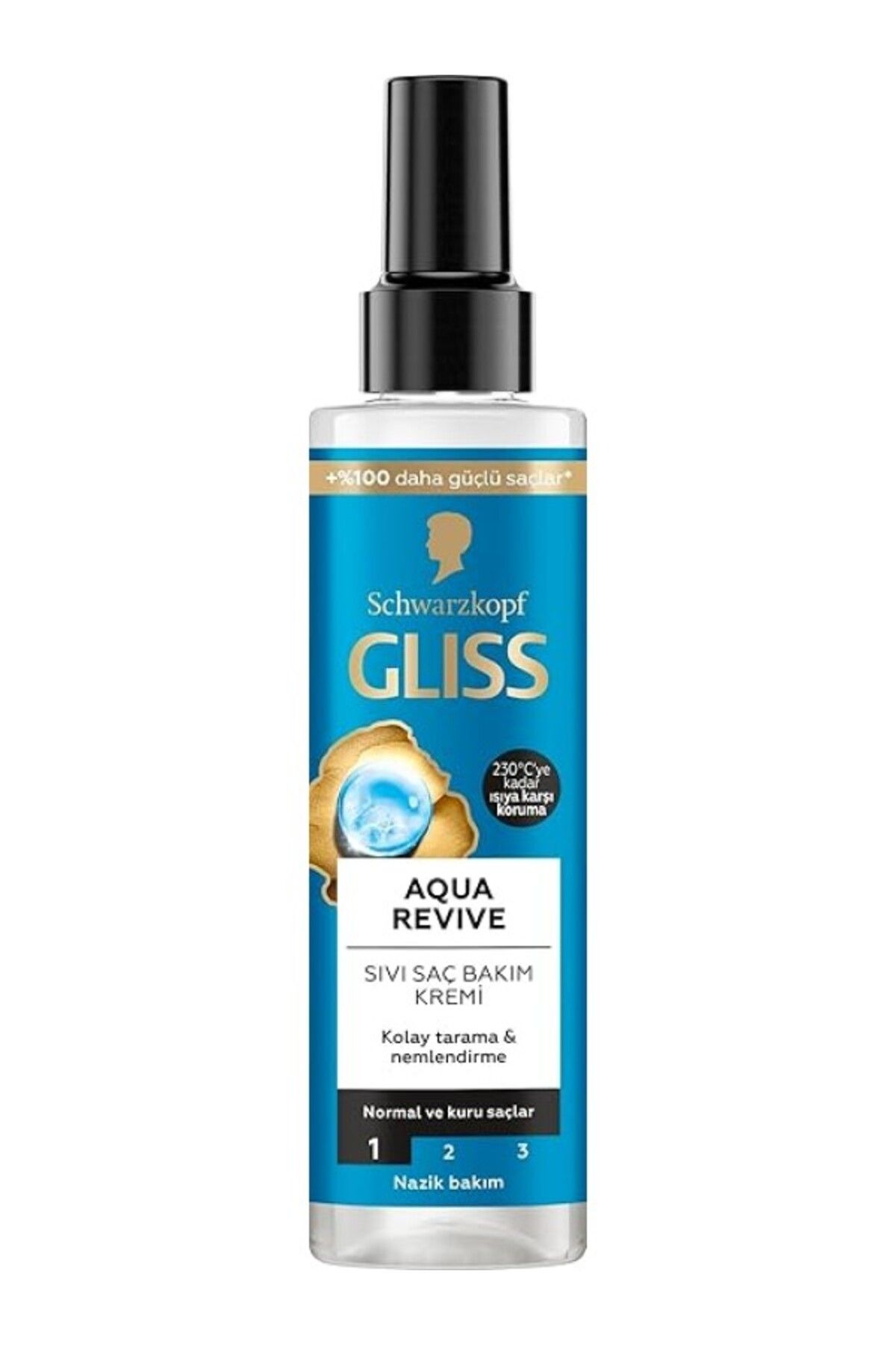 ShopZum Gliss Aqua Revive Nemlendirici Sıvı Saç Bakım Kremi 200 Ml
