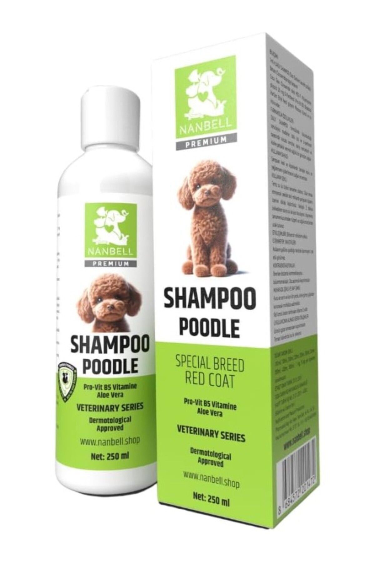 ShopZum Nanbell Shampoo Poodle (Special Breed Red Coat) 250 Ml