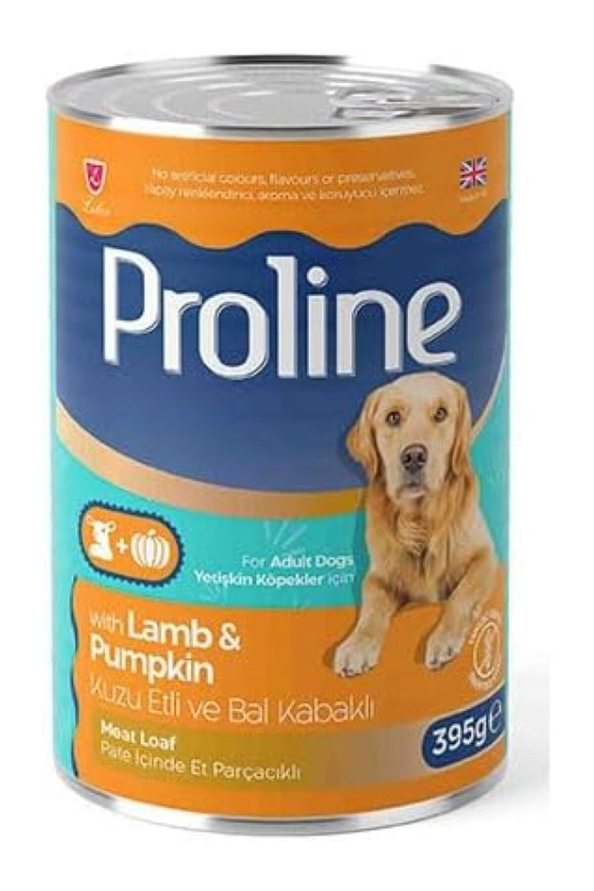 ShopZum Parça Kuzu Etli Ve Bal Kabaklı Pate Yetişkin Köpek Konservesi 395 Gr