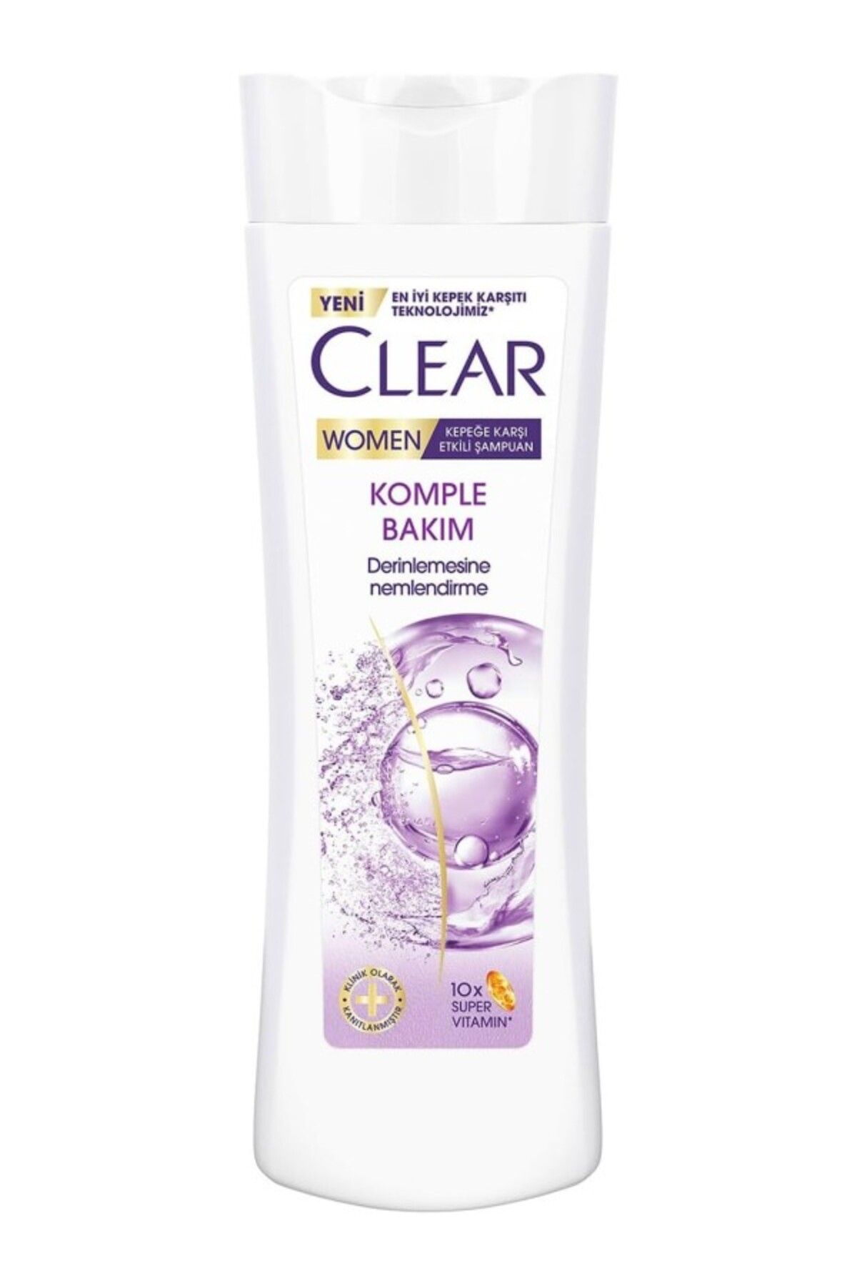 ShopZum Clear Women Komple Bakım Vitamin Kompleksi Kepeğe Karşı Etkili Şampuan 350 Ml