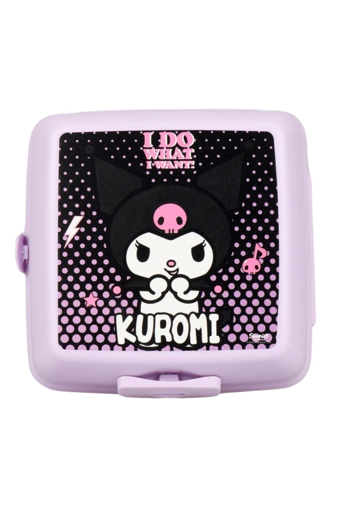 ÖZ OFİS Lisanslı Kuromi 2 Katlı Beslenme Kabı/ Lunch Box