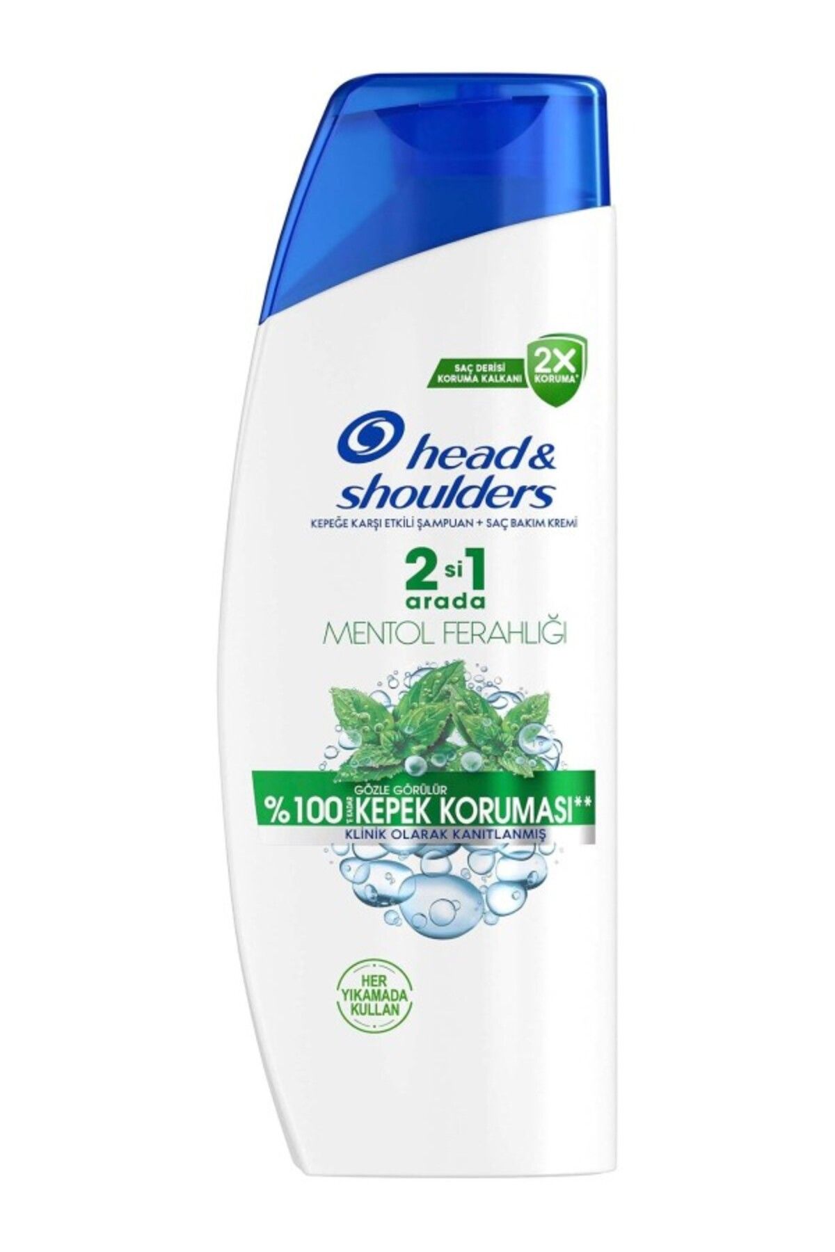 ShopZum Head &Amp; Shoulders Mentol Ferahlığı 2&Apos;Si 1 Arada Kepek Karşıtı 200Ml Şampuan