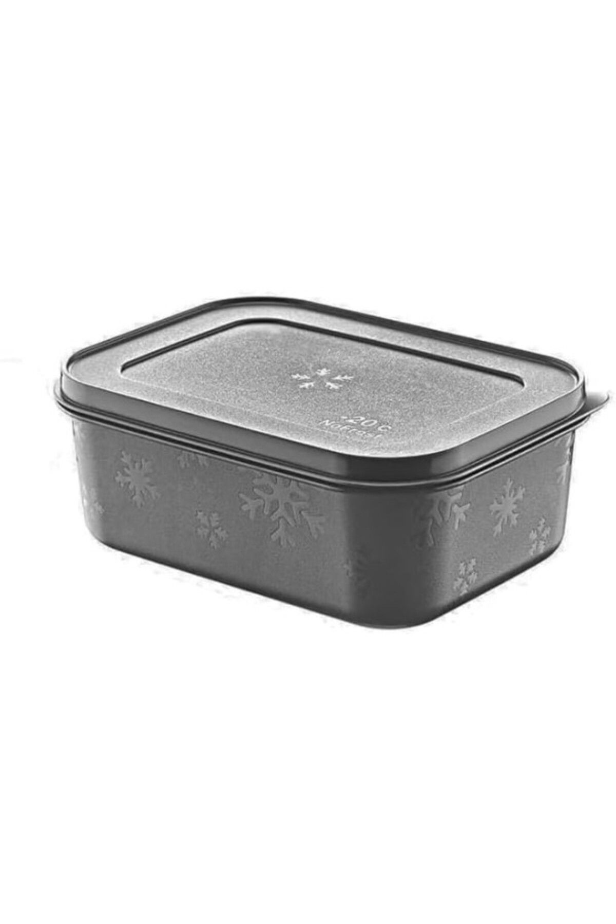 ShopZum Frost Silikon Yumuşak Kapalı Saklama Kabı Dondurucu Ve Buzluk Saklama Kabı 675Ml, Kapaklı