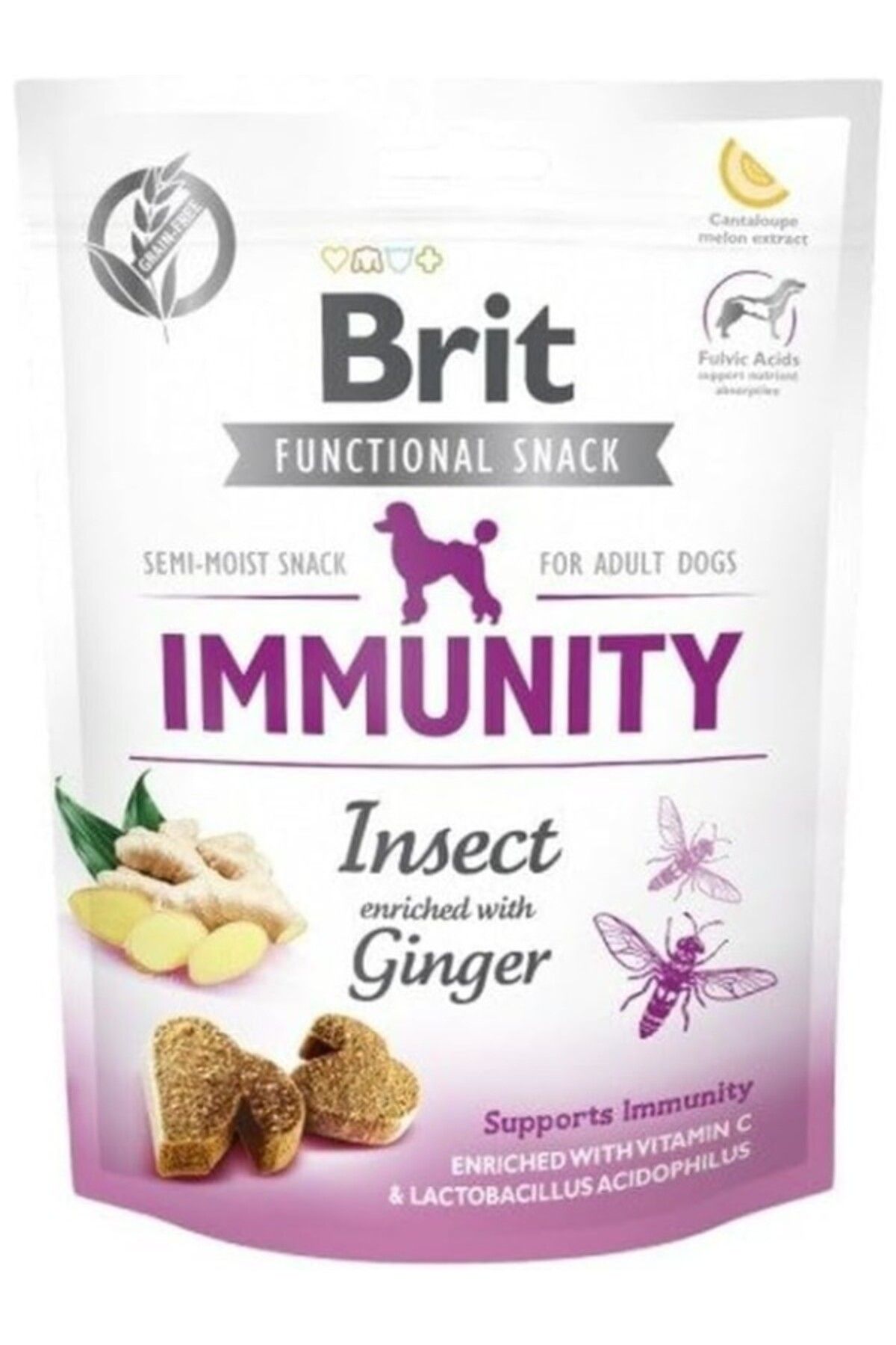 ShopZum Brit Care, Yetişkin Köpekler Immunity Fonksiyonel Ödül, 150 Gr, B11421, Standart