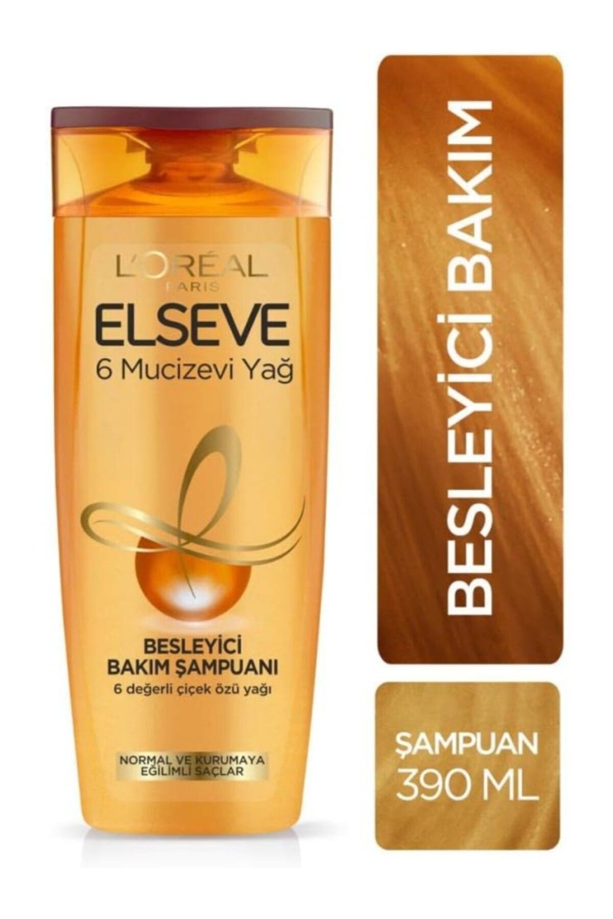 ShopZum L’Oréal Paris Mucizevi Yağ Besleyici Bakım Şampuanı (390 Ml)