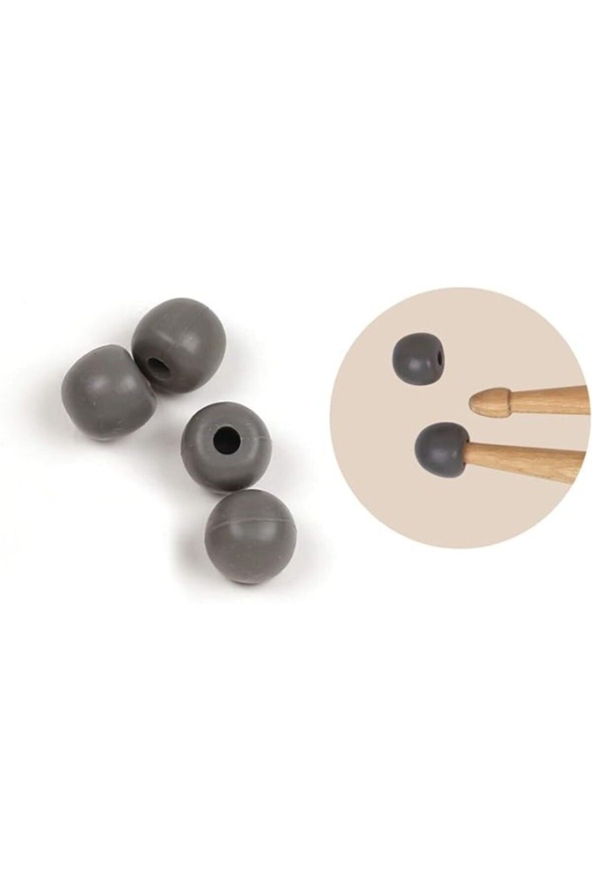 ShopZum Vic Firth Unıversal Practıce Tıps (2 Paır), Baget Ucuna Takı