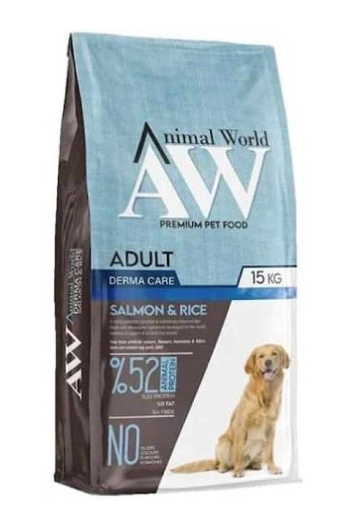 ShopZum Zemus Animal World Derma Care Somonlu Ve Pirinçli Köpek Maması 15Kg