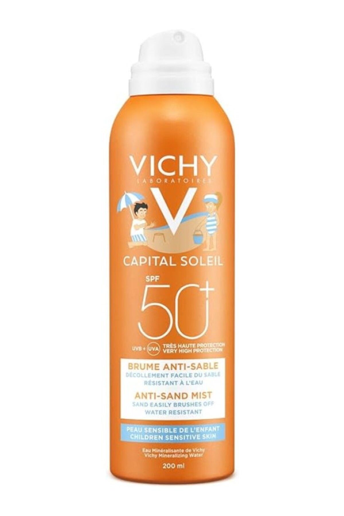 ShopZum Ideal Soleil Anti Sand Enfant Sprey Spf 50+ 200Ml