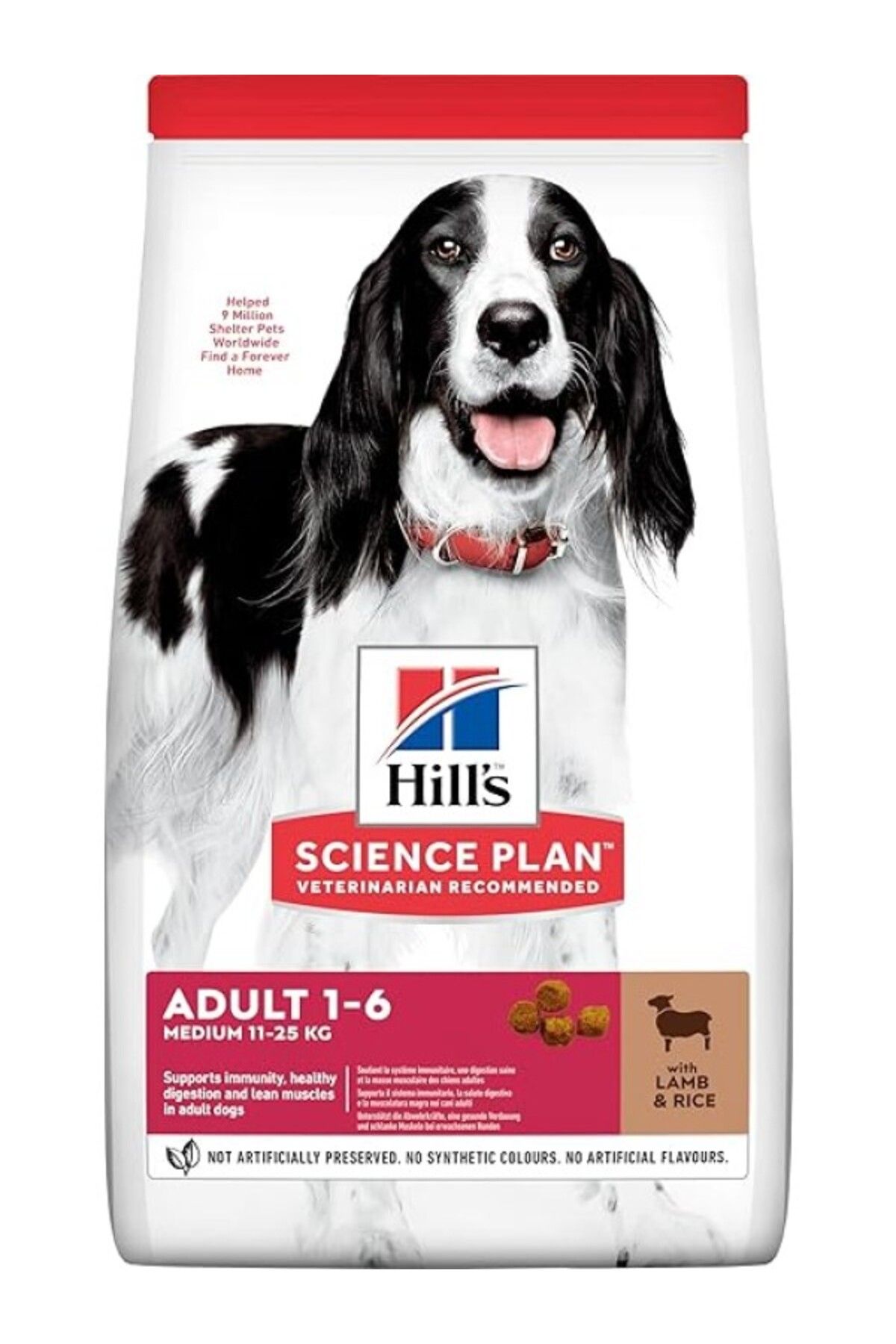 ShopZum Hill&Apos;S Advanced Fitness Kuzulu Orta Irk Yetişkin Köpek Maması 2.5Kg