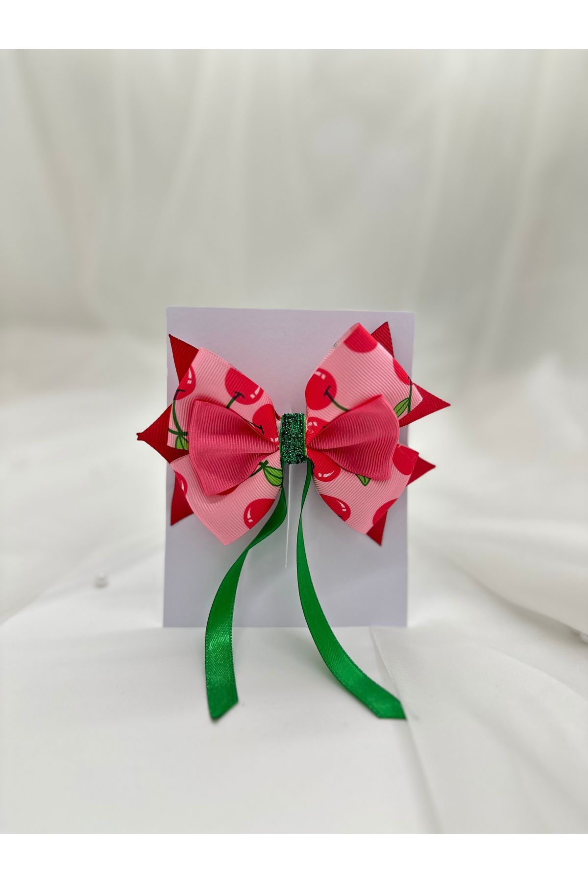 LİNA ATELIER Kirazli Fiyonk Toka