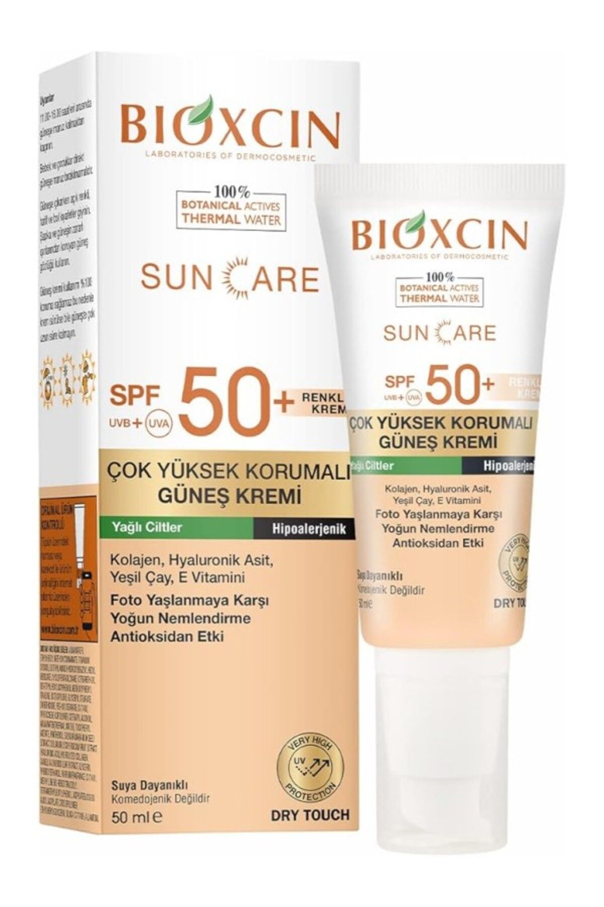 ShopZum Sun Care Çok Yüksek Korumalı Yağlı Ciltler Renkli Güneş Kremi Tinted Spf 50+ 50 Ml