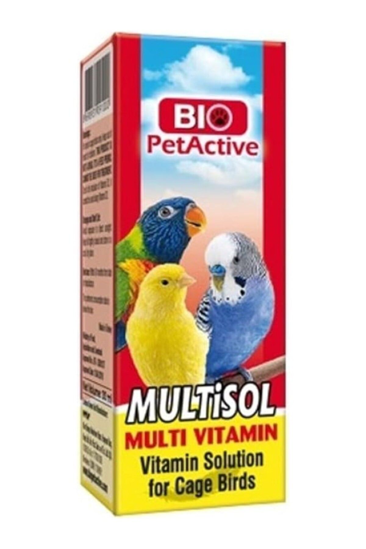 ShopZum Deepfix Biopet Active Kuşlar İçin Multi Vitamin, Multisol