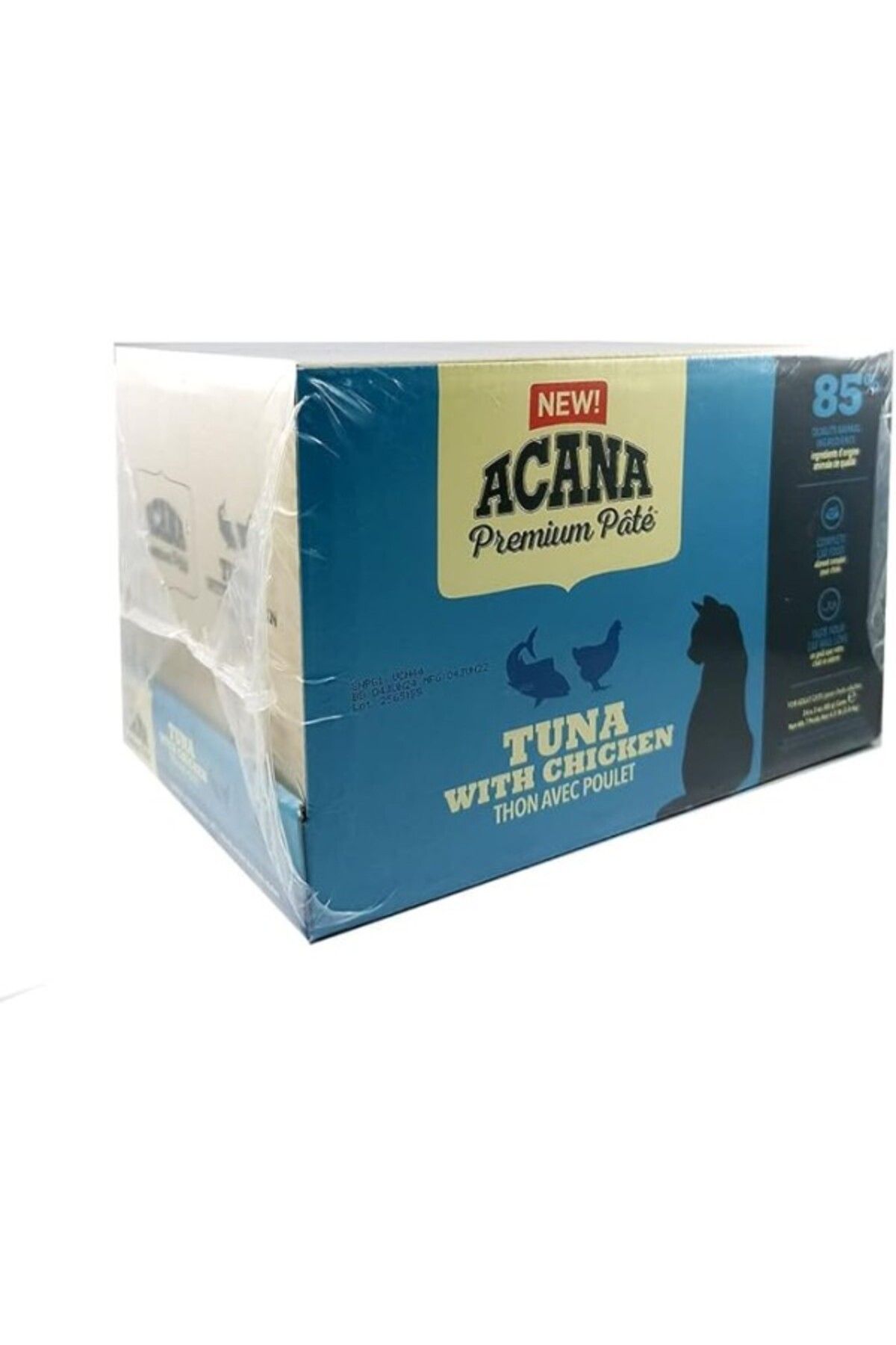 ShopZum Acana Feline Premium Pate Atun Y Pollo 24X85Grs