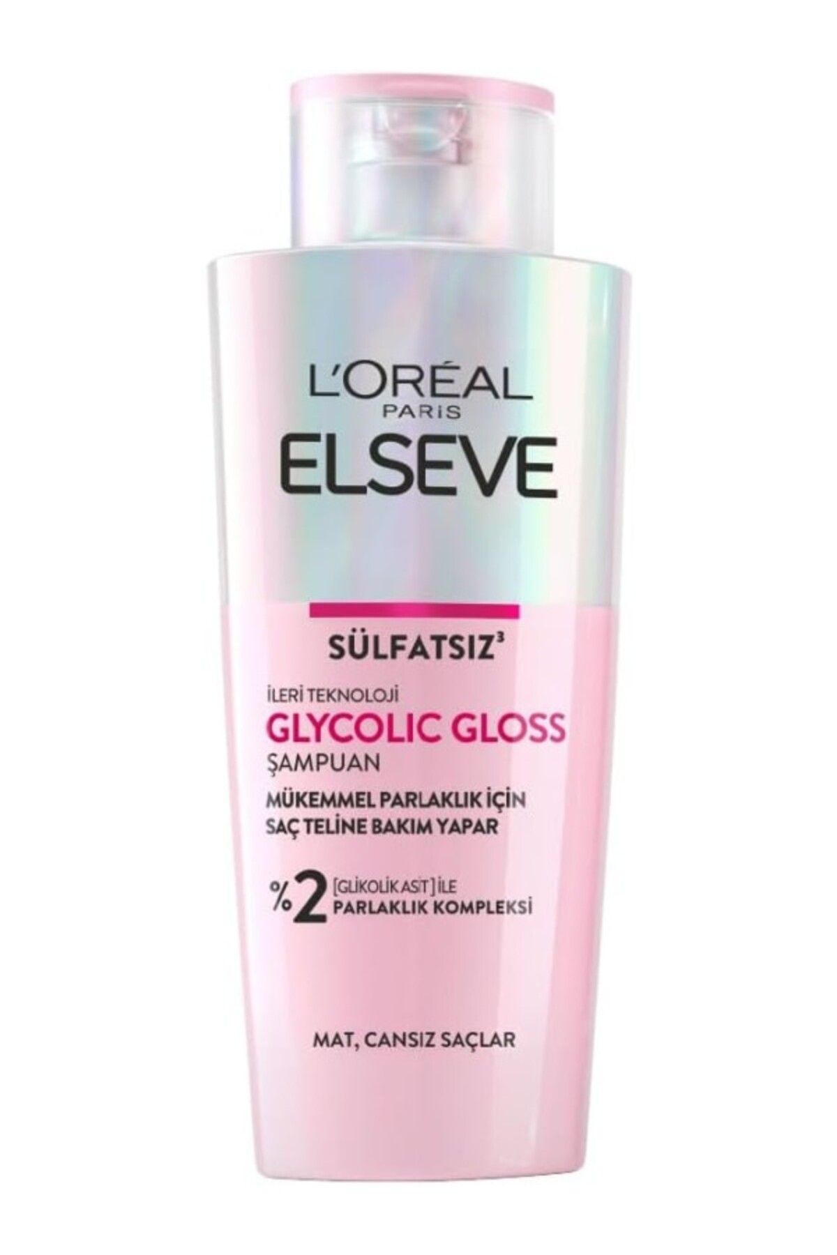 ShopZum L’Oréal Paris Glycolic Gloss Parlaklık Bakım Yapan Şampuan 200 Ml