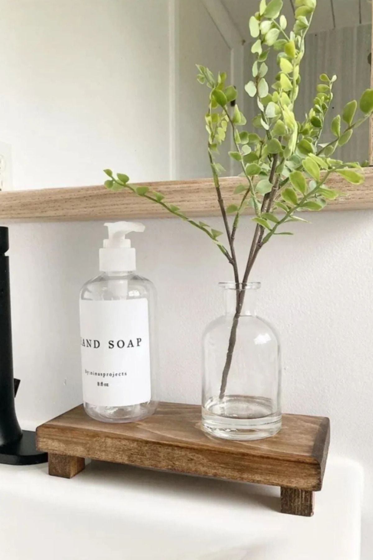 ostende Ahşap Banyo Mutfak Sabunluk 9x18 cm