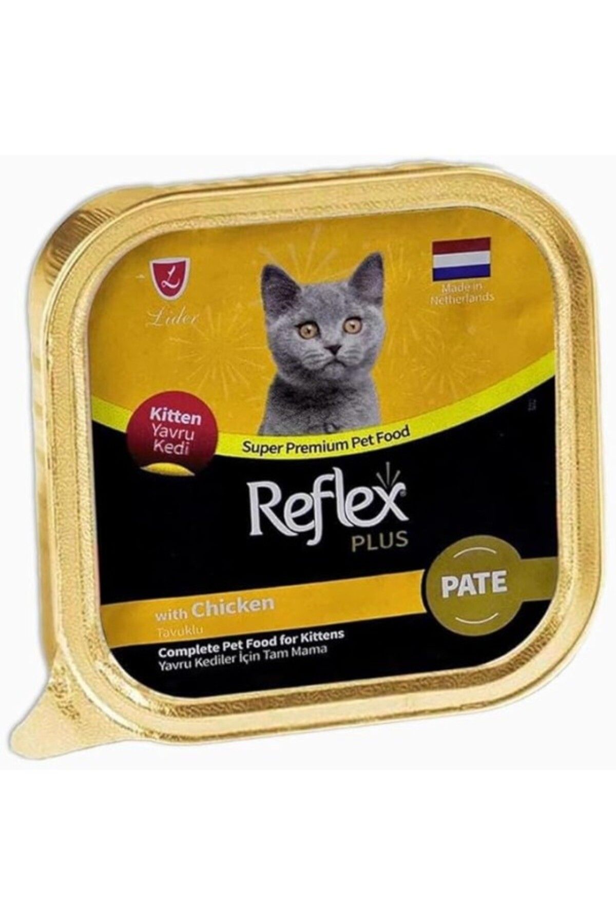 ShopZum Plus Pate With Orgranic Chicken Adult Food 85 Gr