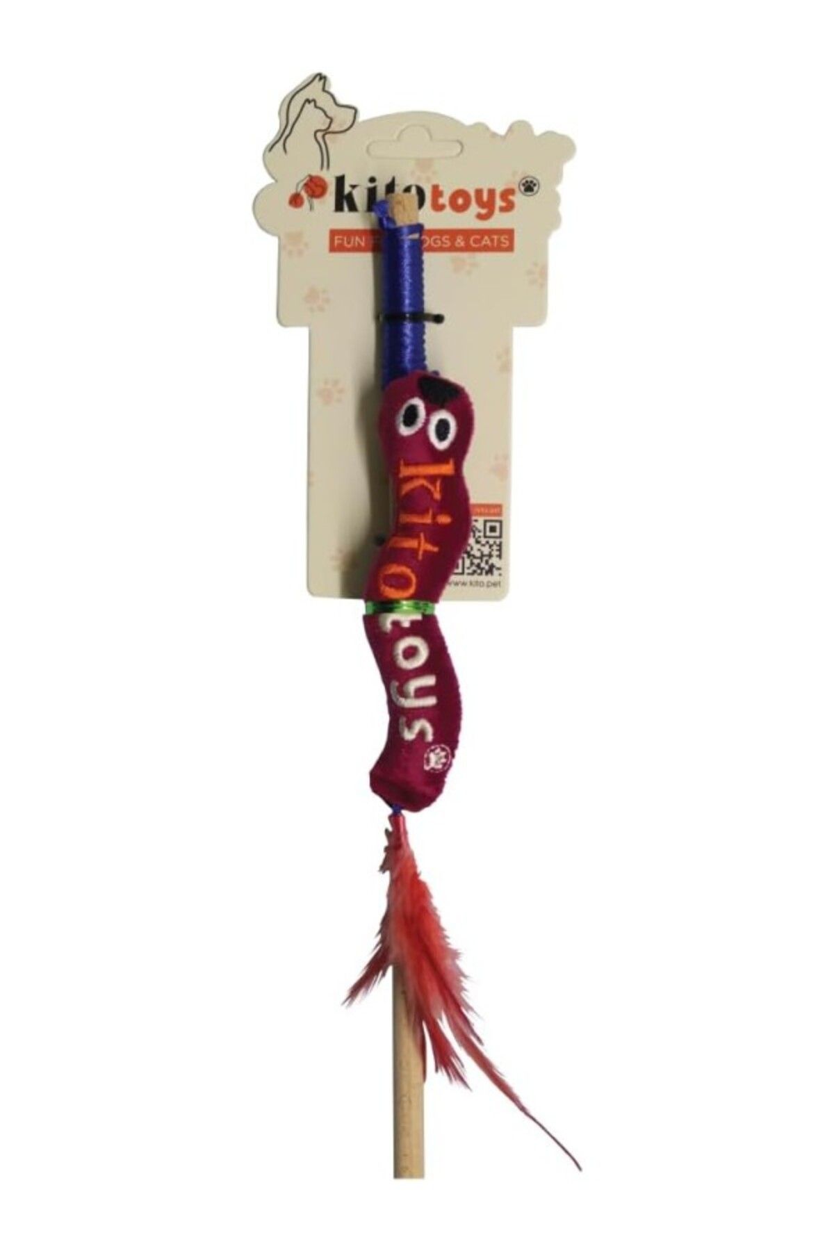ShopZum Kito Toys Solucan (Olta) Peluş Oyuncağı