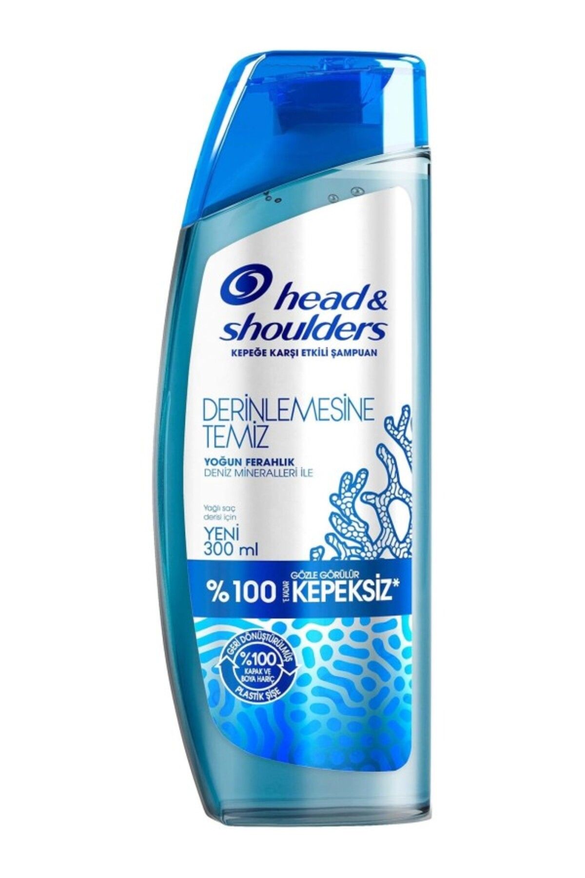 ShopZum Head &Amp; Shoulders Derinlemesine Temizlik Şampuan Yoğun Ferahlık Deniz Mineralleri 300 Ml