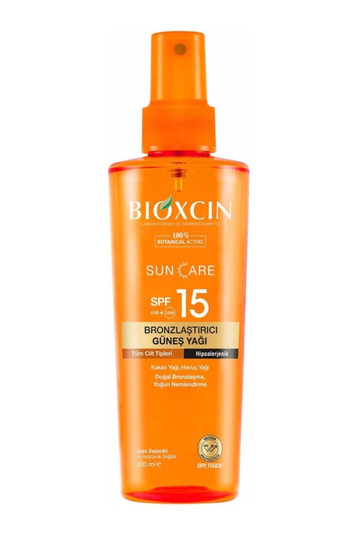 ShopZum Sun Care Bronzlaştırıcı Yağ 200 Ml 15 Spf